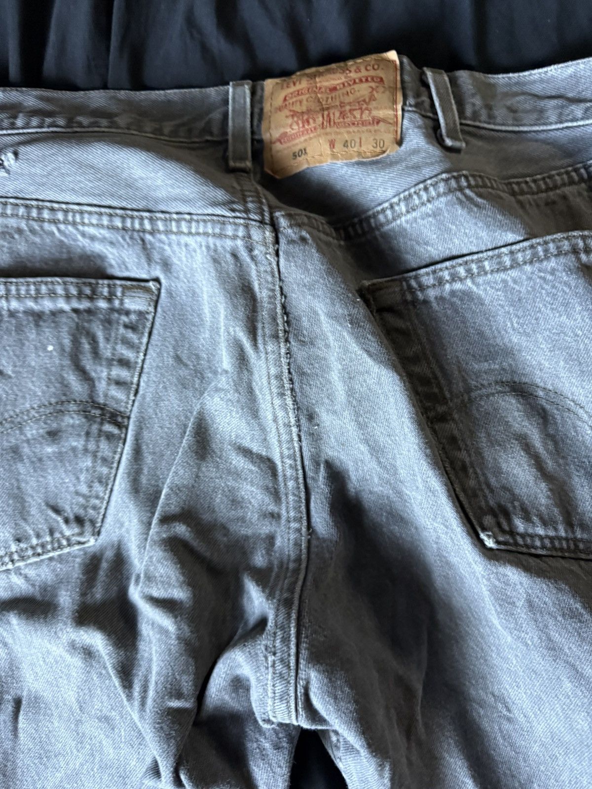 Levi's Vintage Clothing Levi Grey Jeans Size US 40 / EU 56 - 1 Thumbnail