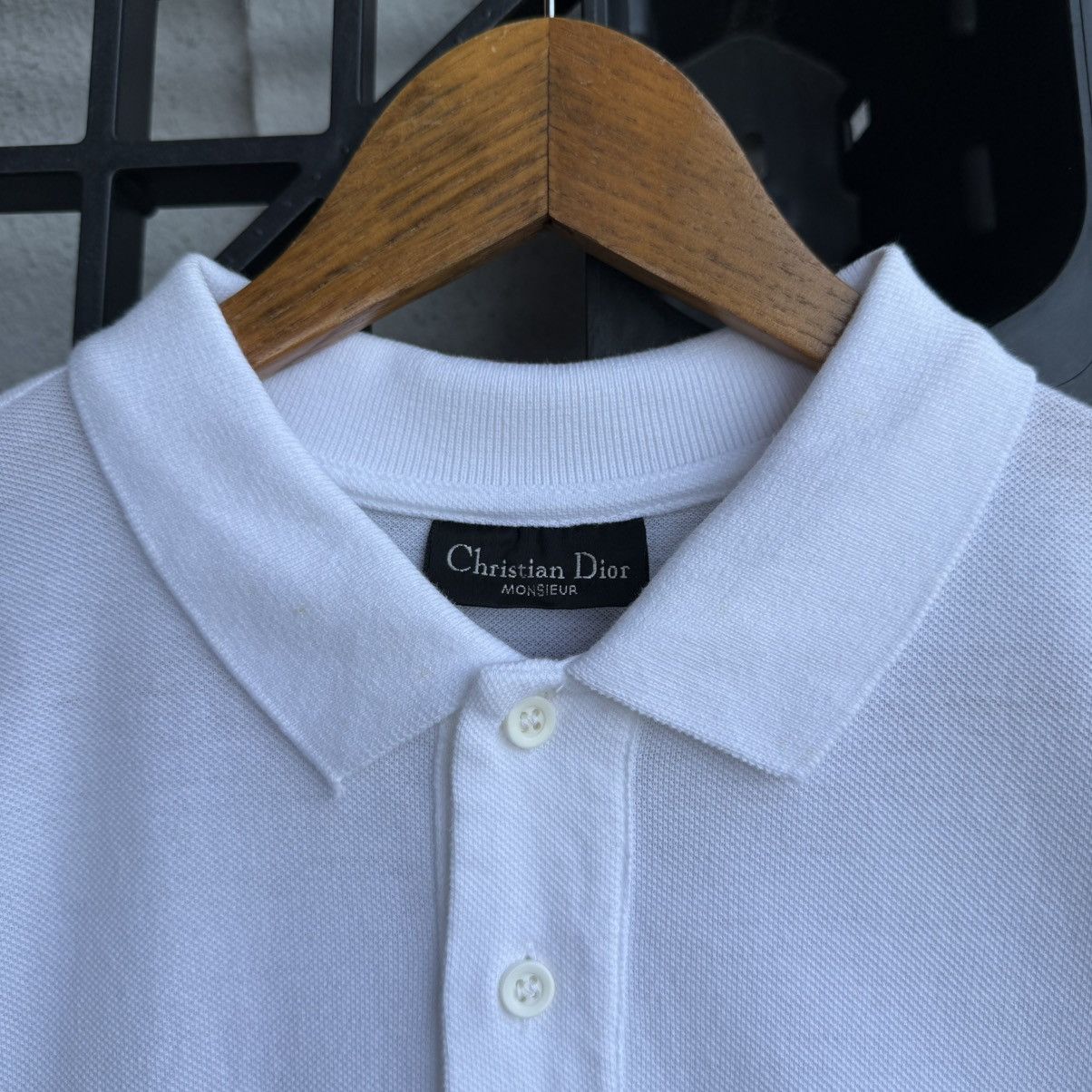 Christian Dior Monsieur Vintage CD Embroidery Christian Dior Monsieur Polos Size US M / EU 48-50 / 2 - 9 Thumbnail