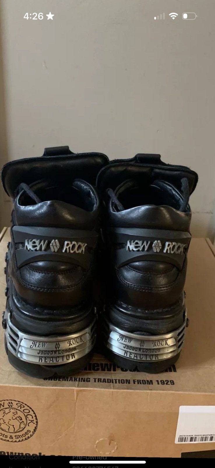 New Rock New Rock Jaded London Scythe Tower Boots | Grailed