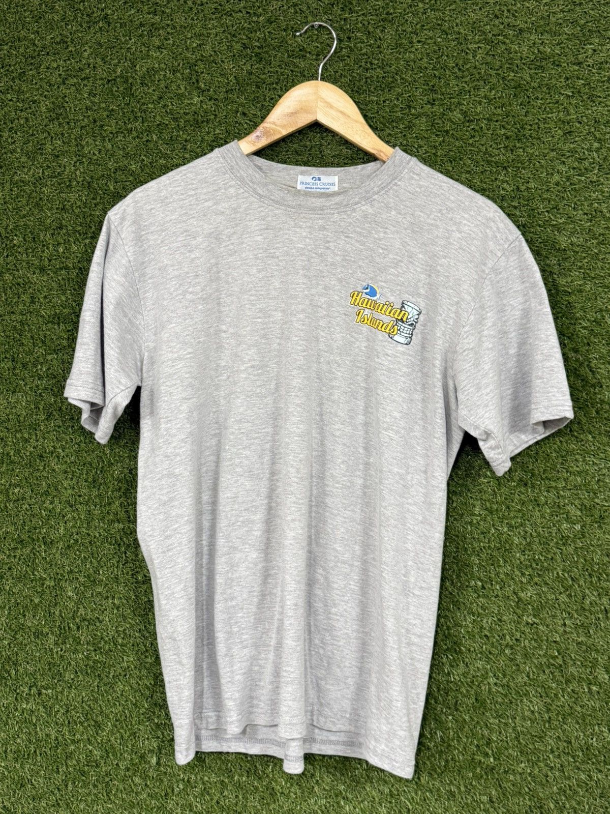 Vintage Vintage Princess Cruises Hawaii Island Vacation Tee Grey Size US M / EU 48-50 / 2 - 4 Thumbnail