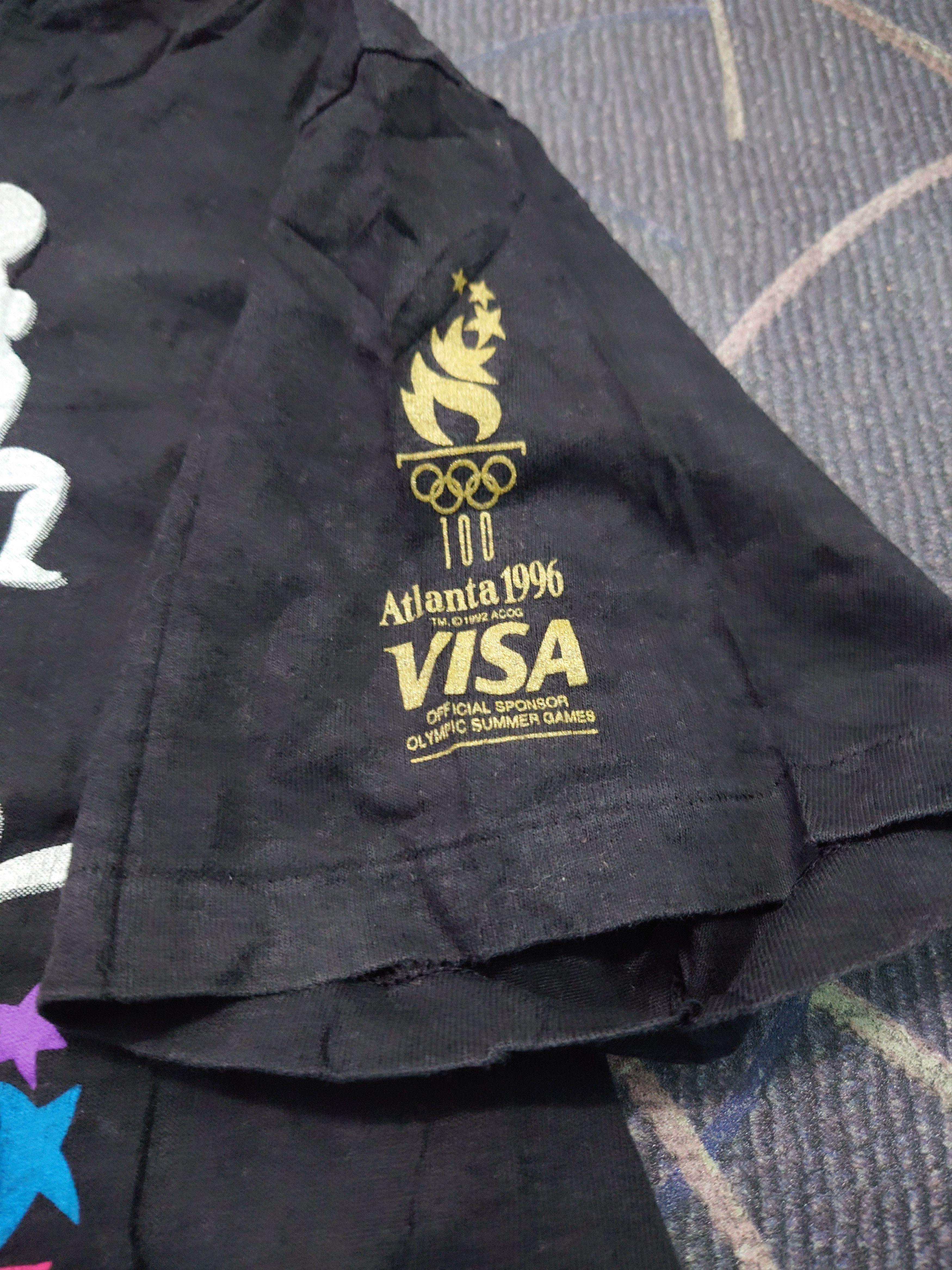 Hanes Vintage 1996 Hanes Atlanta Olympics Size US M / EU 48-50 / 2 - 6 Thumbnail