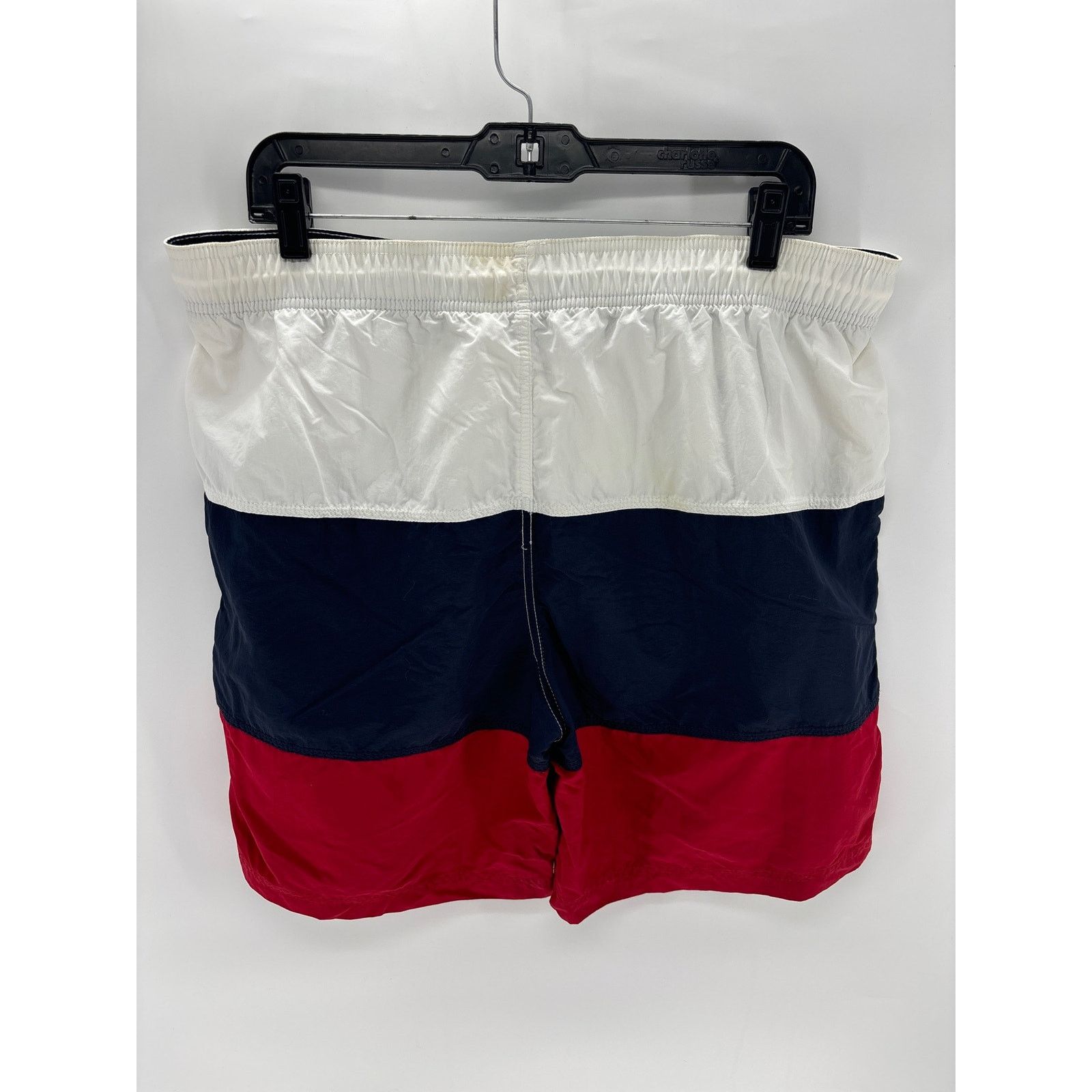 Nautica Nautica Men's Large Red/White/blue swim trunks Size US 36 / EU 52 - 3 Thumbnail