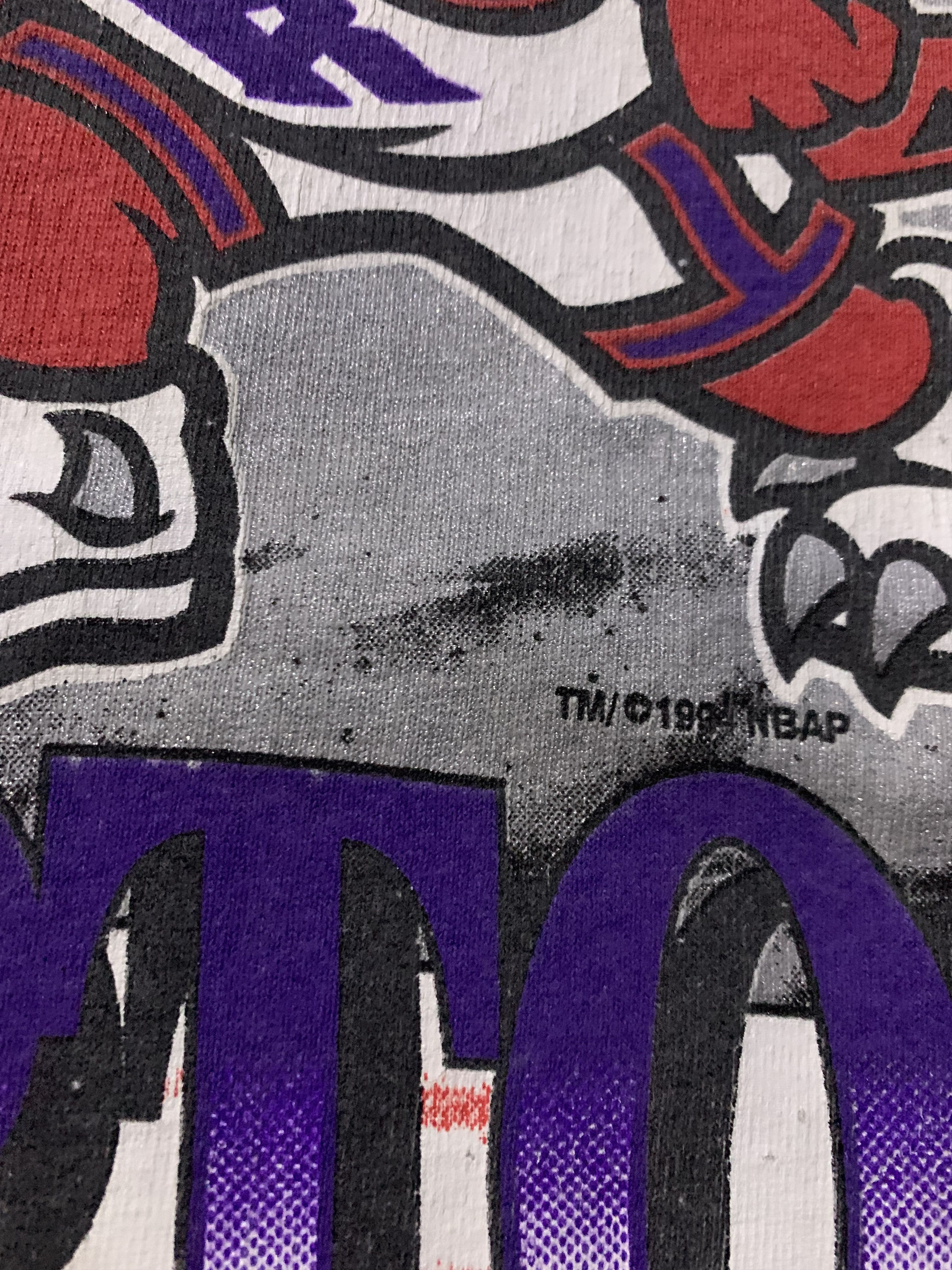 Fruit Of The Loom NBA Toronto Raptors 1994 Fruit Of The Loom Size US XL / EU 56 / 4 - 3 Thumbnail