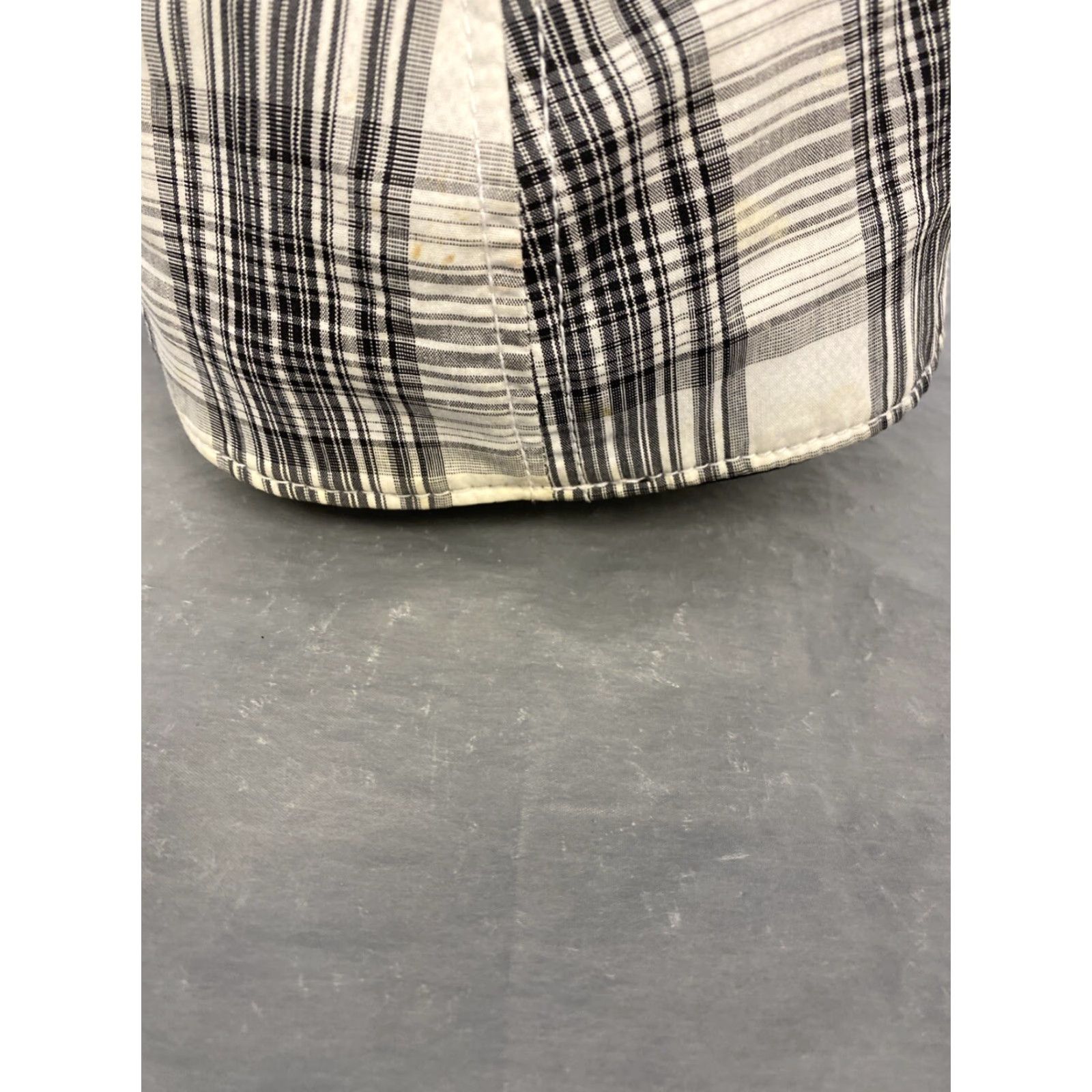Dickies Dickies Baseball Cap Mens Multicolor Plaid One Size Curved Brim Logo Adjustable Cotton Canvas Cap Mens Size ONE SIZE - 4 Thumbnail