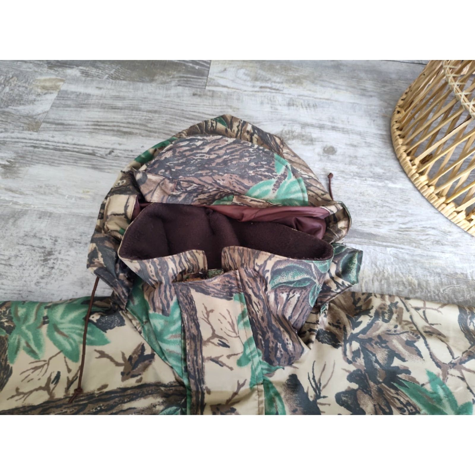 AMO Remington Realtree Camo Parka Jacket Hooded XL Multicolor Nylon Waterproof Hunting Mens Size US XL / EU 56 / 4 - 7 Thumbnail