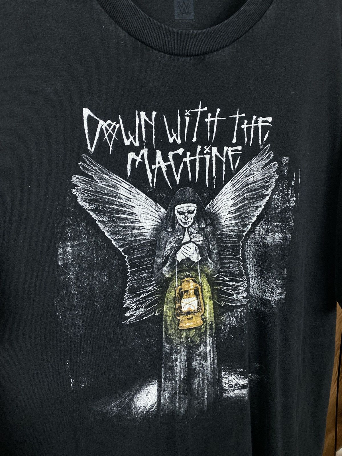 WWE 🕊️Vintage T-Shirt WWE The Wyatt Family Down with the Machine🕊️ Size US XXL / EU 58 / 5 - 2 Thumbnail