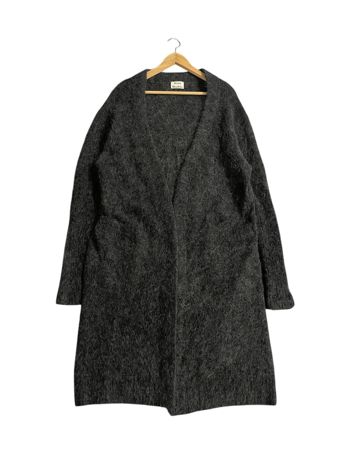 Acne Studios Acne Studios Raya Wool And Mohair Blend Cardigan Size S / US 4 / IT 40 - 3 Thumbnail