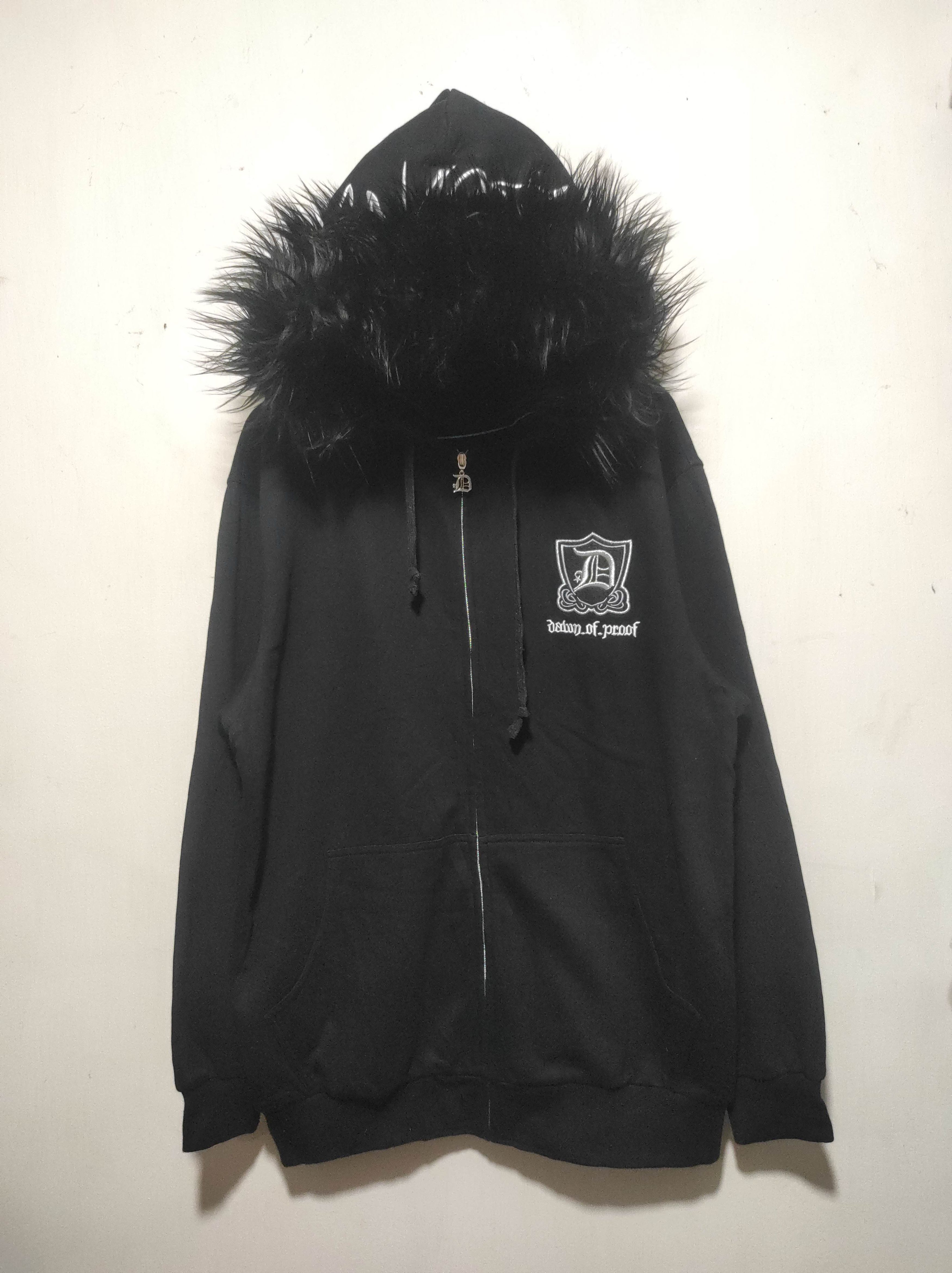 If Six Was Nine Thug Life Black Zip Fur Hoodie IfSixWasNine LGB style Size US XXL / EU 58 / 5 - 3 Thumbnail