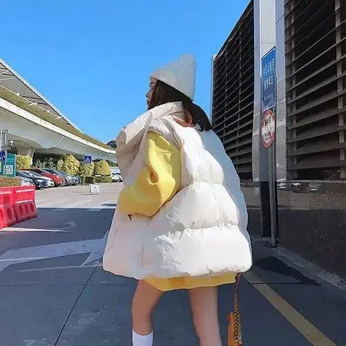 Japanese Brand × Vintage Winter Women's Cold Coat Padded Jacket Vest Size ONE SIZE - 2 Thumbnail