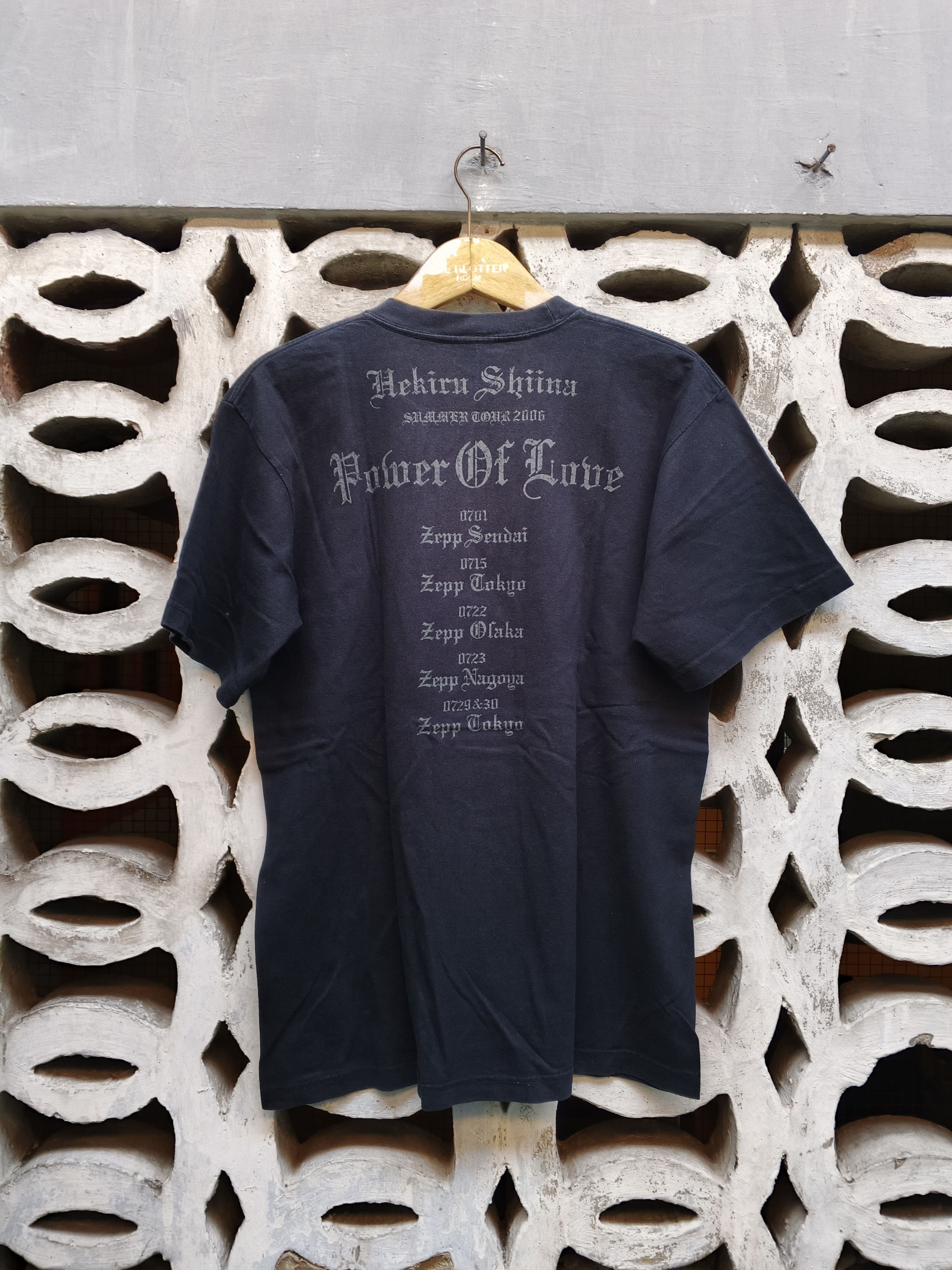 Band Tees × Japanese Brand Hikaru Shiina, 'Power of Love' Size US L / EU 52-54 / 3 - 5 Thumbnail