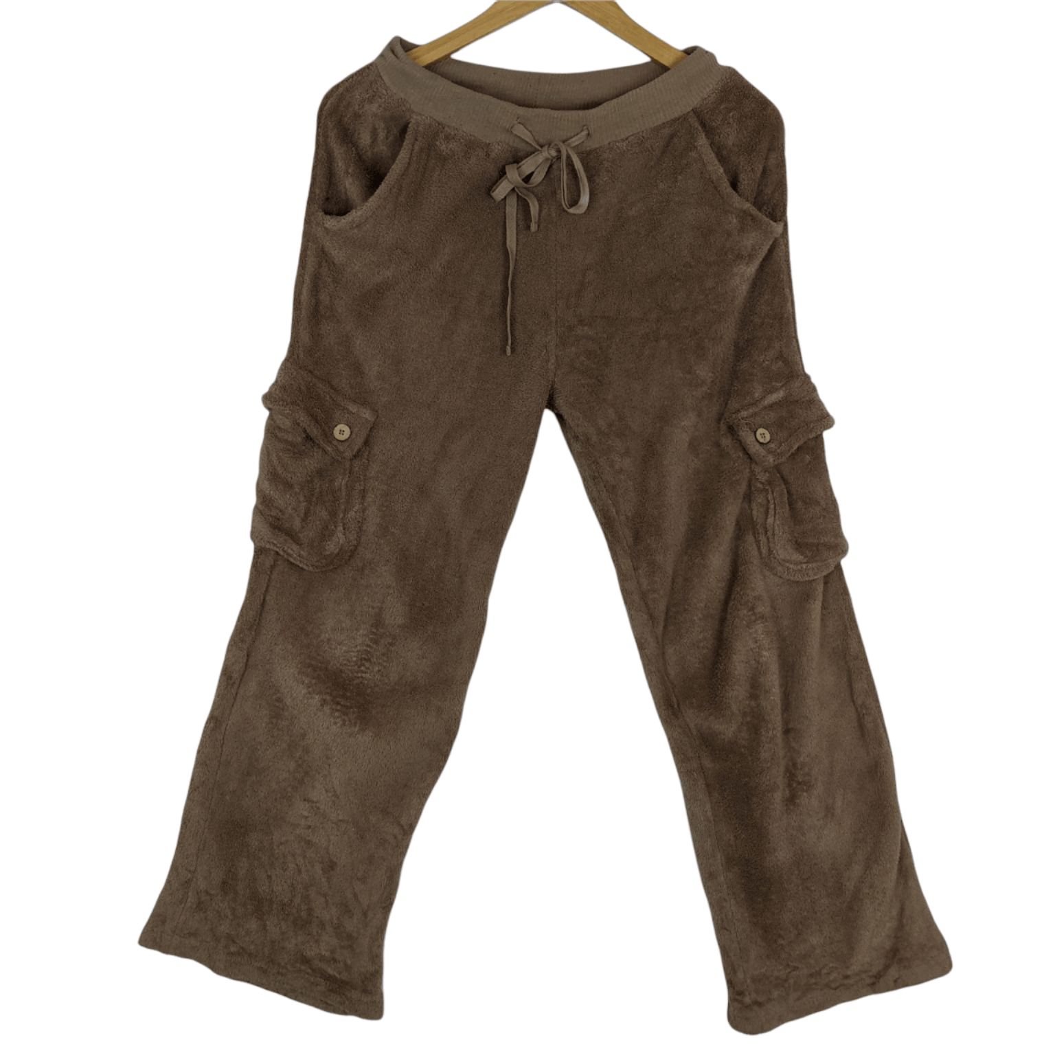 Japanese Brand Vintage Japan Fleece Cargo Sweat Pant Size US 29 - 3 Thumbnail