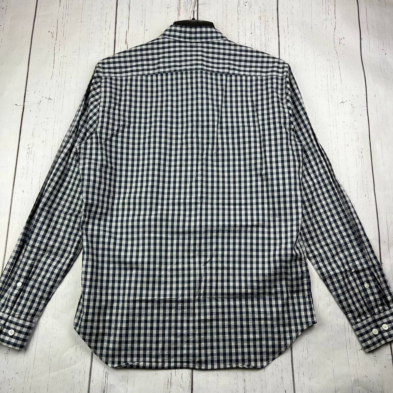 Theory Theory Medium Plaid Long Sleeve Button Down Shirt Men Cotton Size US M / EU 48-50 / 2 - 2 Thumbnail