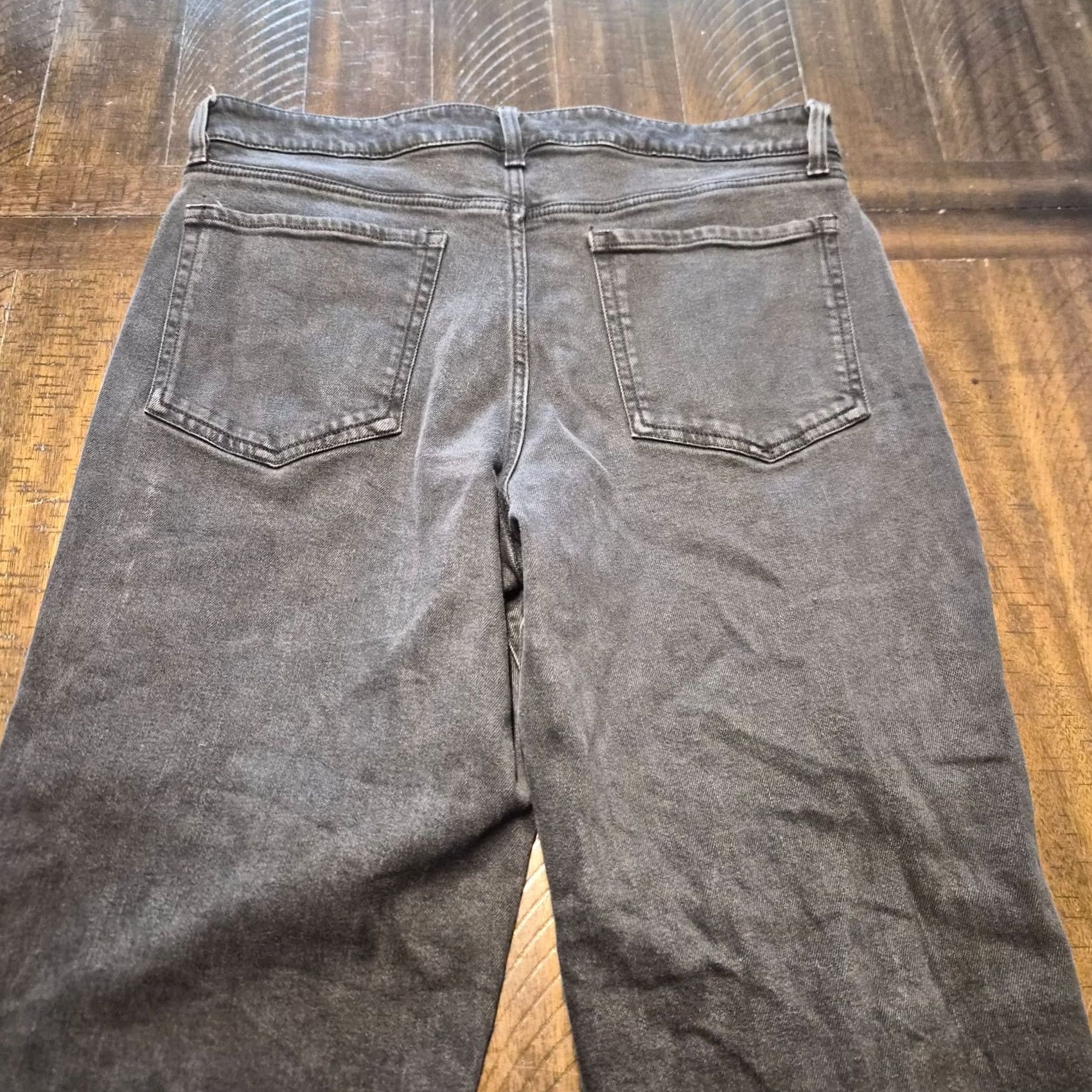 Old Navy Old Navy High Rise O.G. Loose Secret Smooth Pockets Denim Jeans Size 14 Black Womens Size 36" / US 14 / IT 50 - 6 Thumbnail
