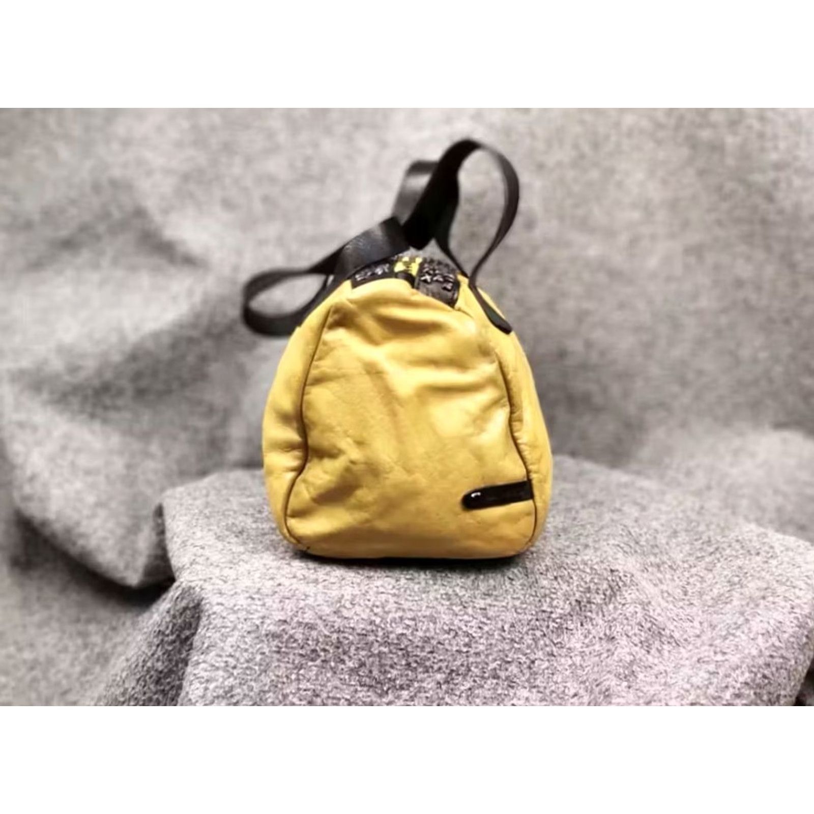 Vintage VINTAGE Rehard Italy Design Premium leather Duffle light green Travel Bag Size ONE SIZE - 7 Thumbnail