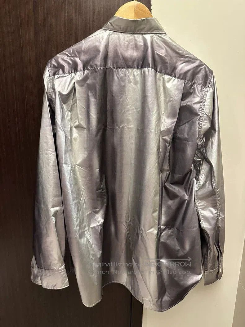 Comme des Garcons Comme des Garcons Silver Deconstructed Jacket. Size US M / EU 48-50 / 2 - 3 Thumbnail