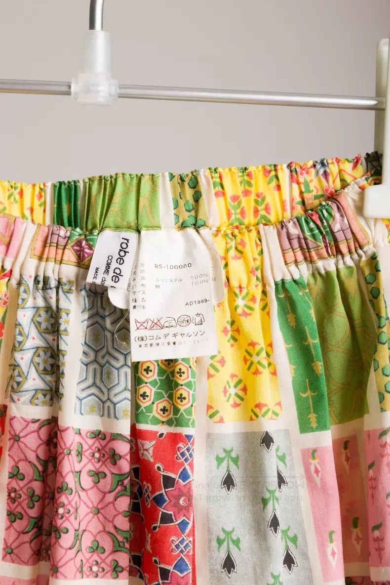 Comme des Garcons Comme Des Garcons size M Jigsaw Puzzle Polka Dot Skirt Size 23" - 4 Thumbnail
