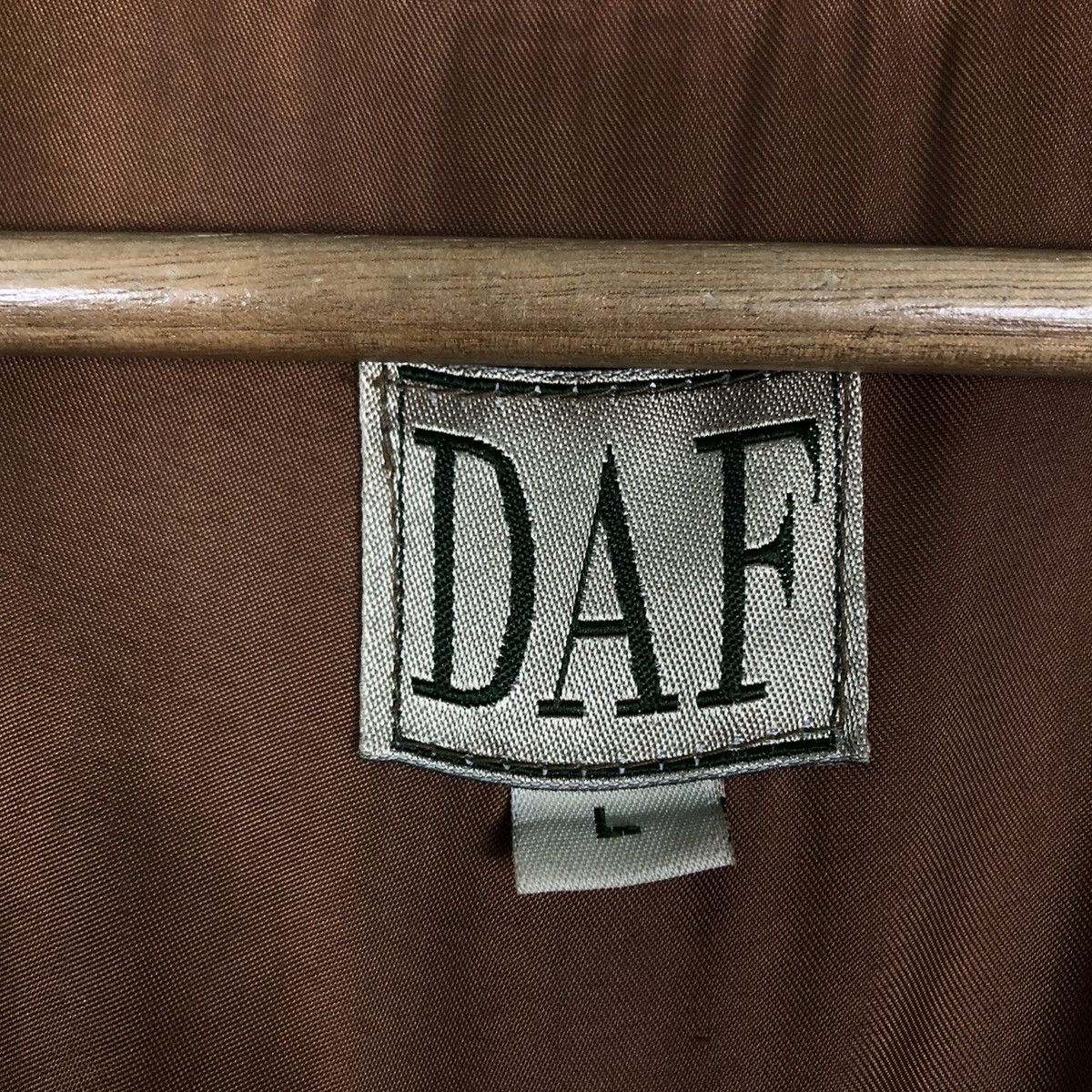 Genuine Leather 🔥Vintage Leather Biker Vest Jacket Daf Japan Issey Miyake Size US L / EU 52-54 / 3 - 16 Thumbnail