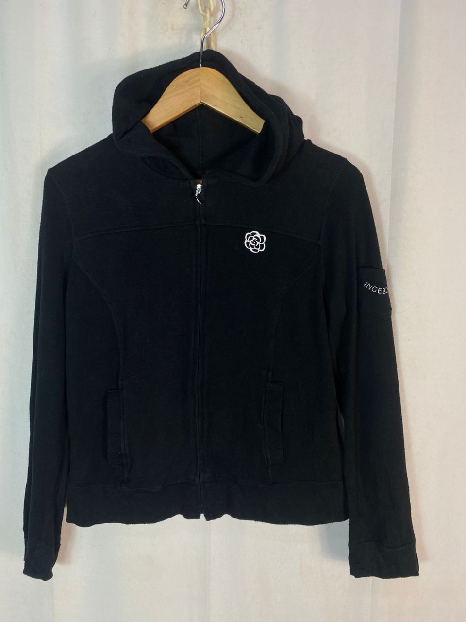 Japanese Brand Ingeborg croptop zipper hoodie Size S / US 4 / IT 40 - 10 Thumbnail