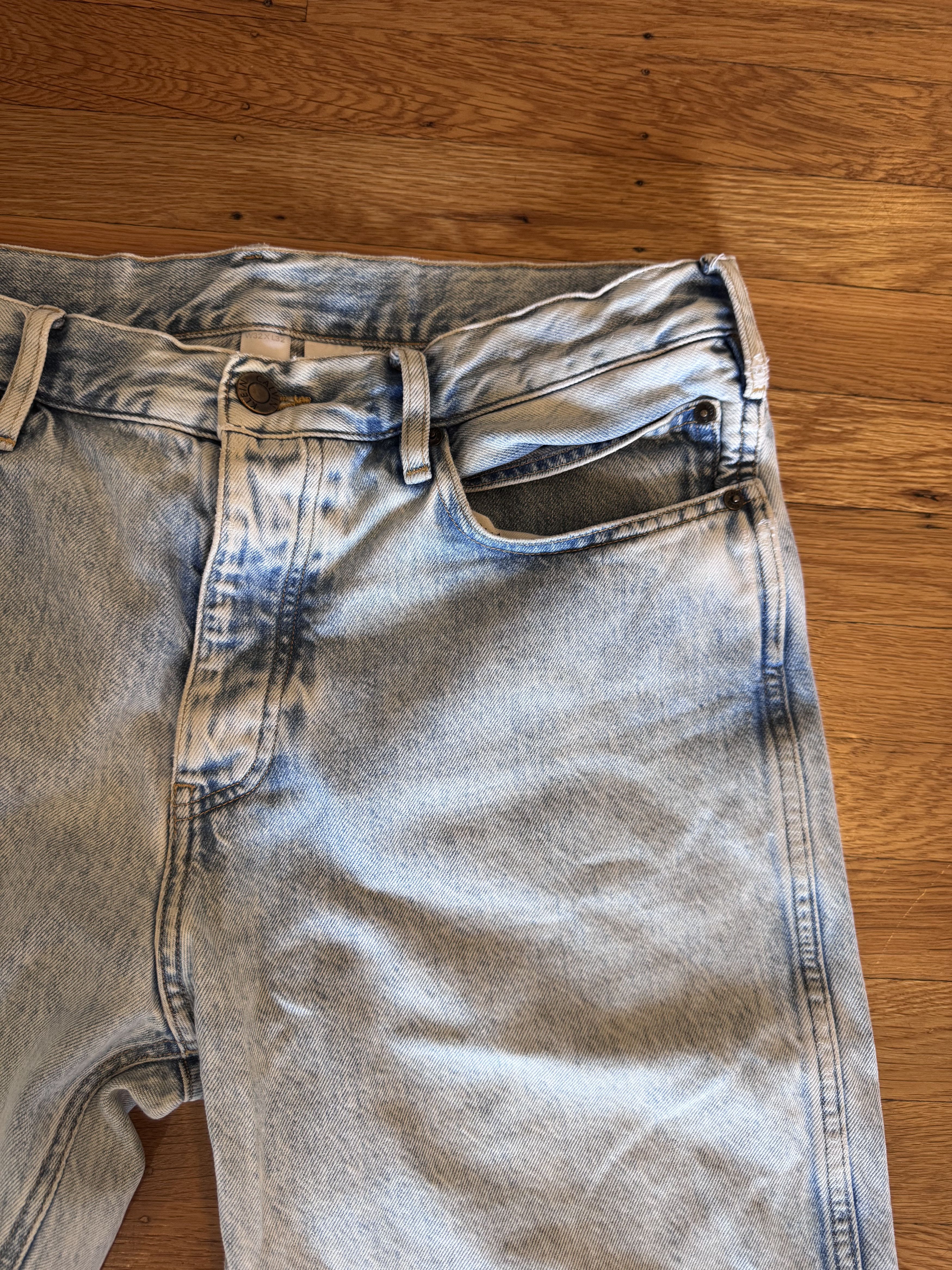 Calvin Klein 205W39NYC Calvin Kelin 205W39NYC Raf Simons Stonewash Jeans Size US 32 / EU 48 - 4 Thumbnail