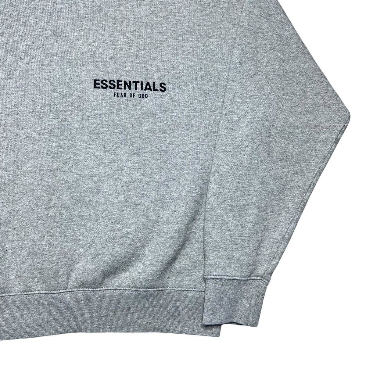 Fear of God Essentials Fear Of God Gray Spell Out Pullover Sweatshirt Size US XXS / EU 40 - 15 Thumbnail