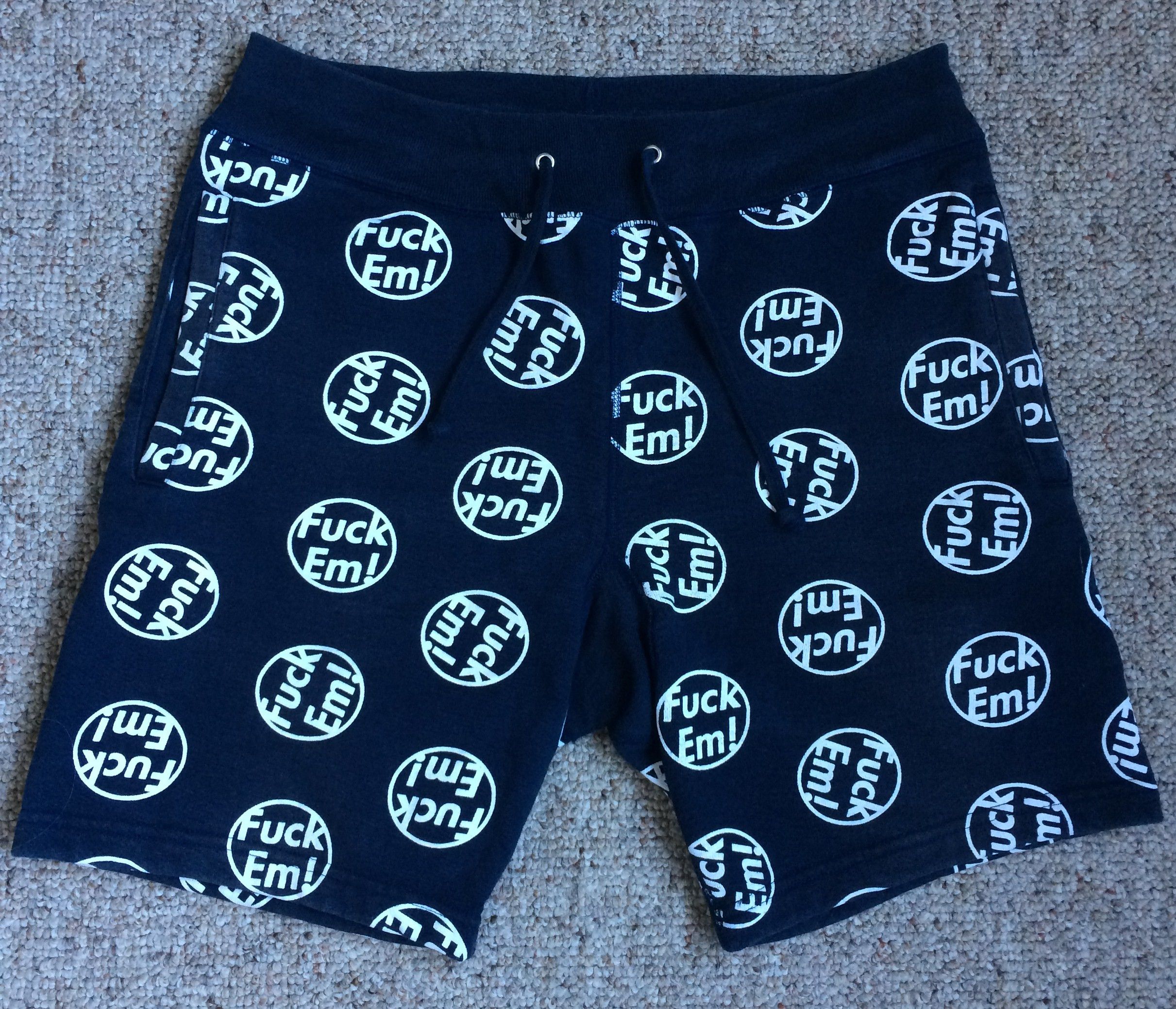 Supreme F/W 2014 Supreme Fuck 'Em Shorts size small Size US 30 / EU 46 - 1 Thumbnail