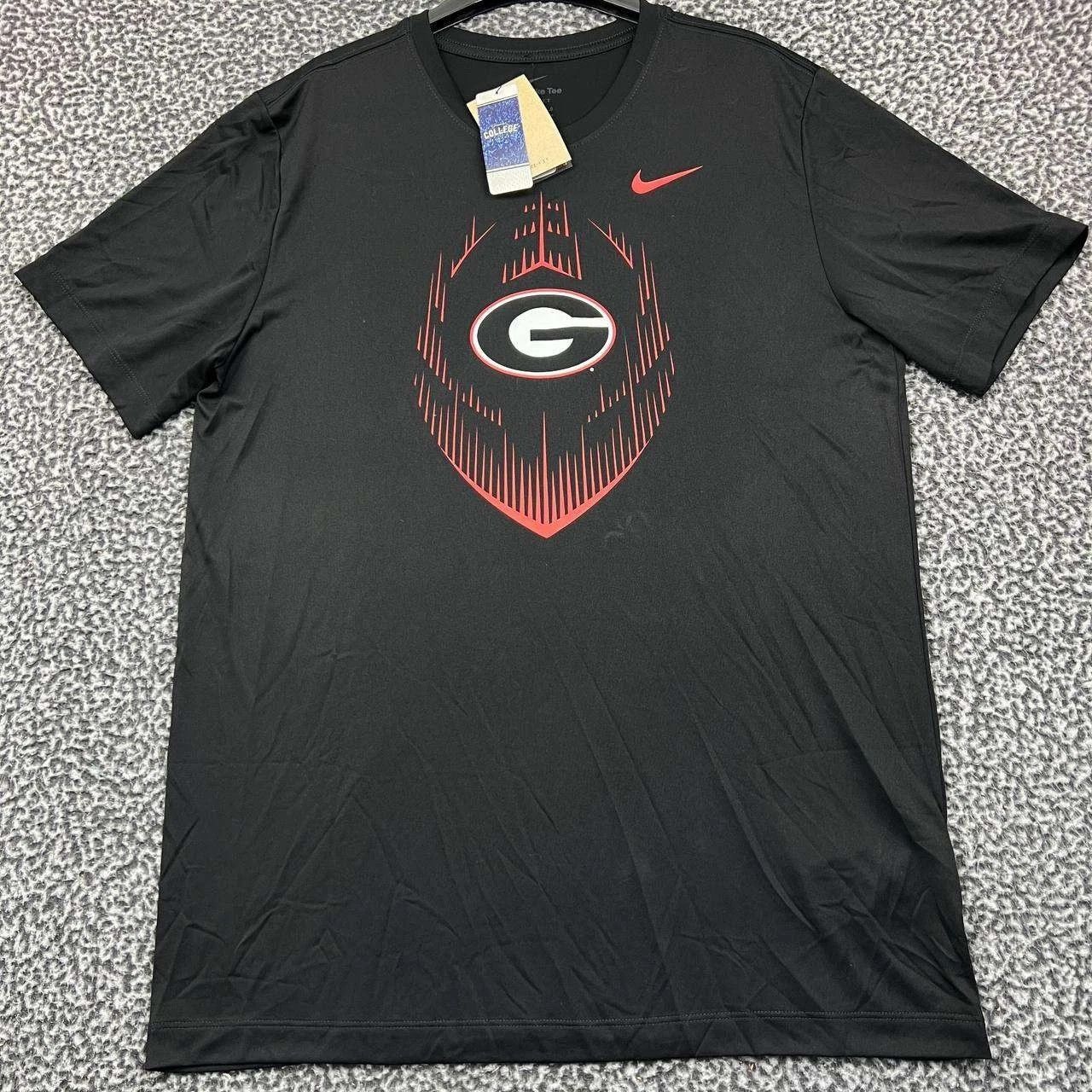 Nike Nike Dri-Fit Shirt Men Georgia Bulldogs NCAA Crew Neck New L Size US L / EU 52-54 / 3 - 1 Thumbnail