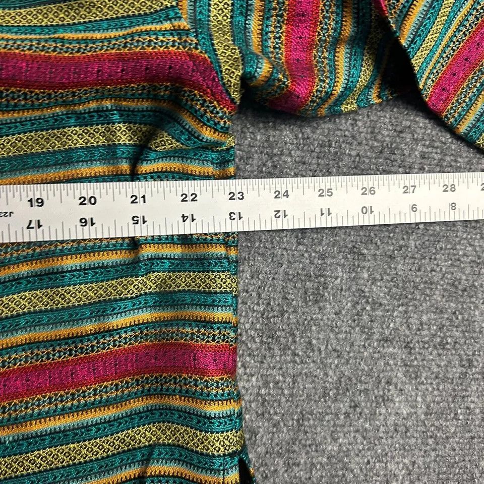 Chicos Chico's Top Womens 2 Striped Multicolor 3/4 Sleeve Size XS / US 0-2 / IT 36-38 - 5 Thumbnail