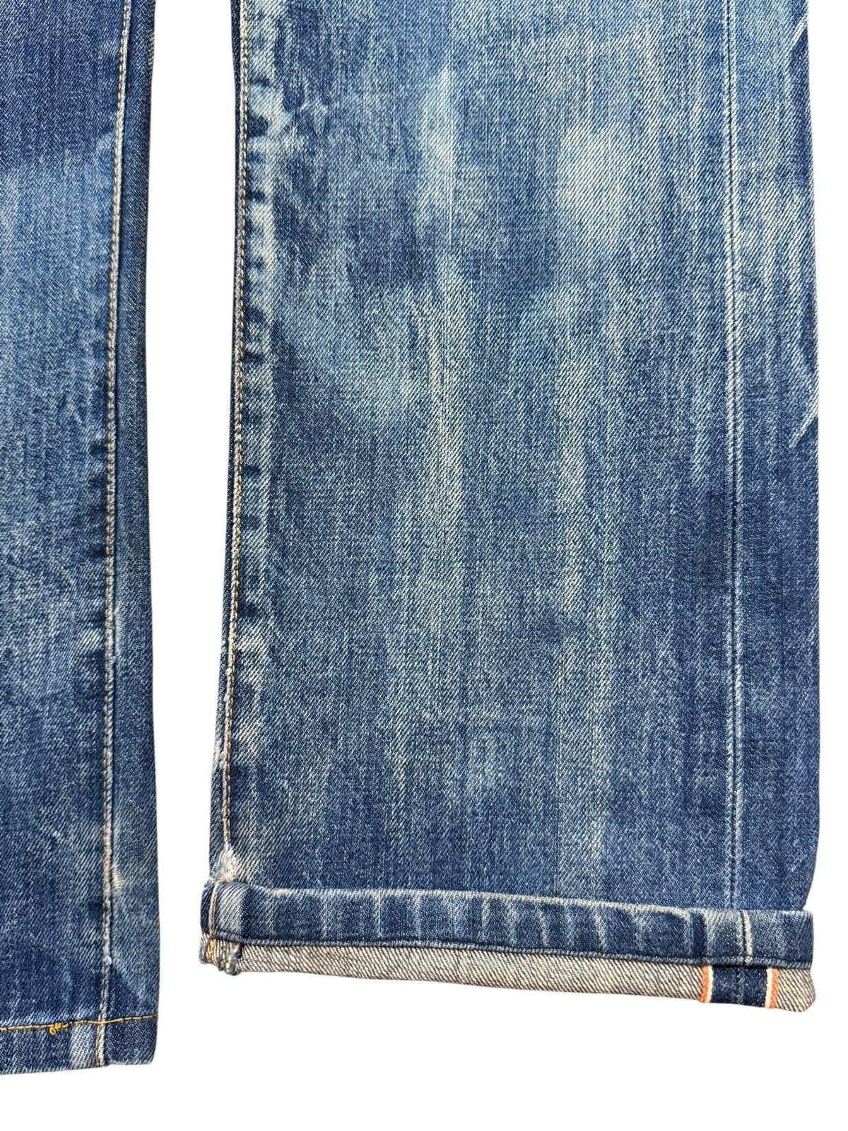 Vintage Covernat Selvedge Faded Wash Clawmark Whisker Loose