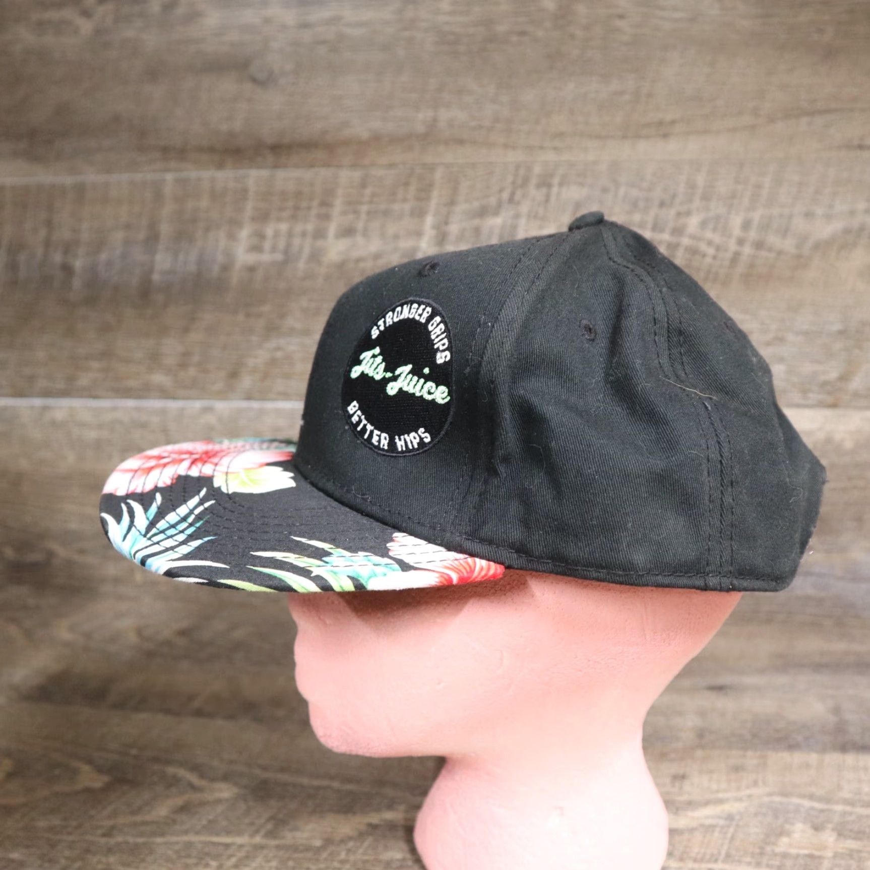 Vintage OTTO Baseball Cap Hat Men One Size Black Hawaiian Spirit Snapback Adjustable Cap Size ONE SIZE - 2 Thumbnail
