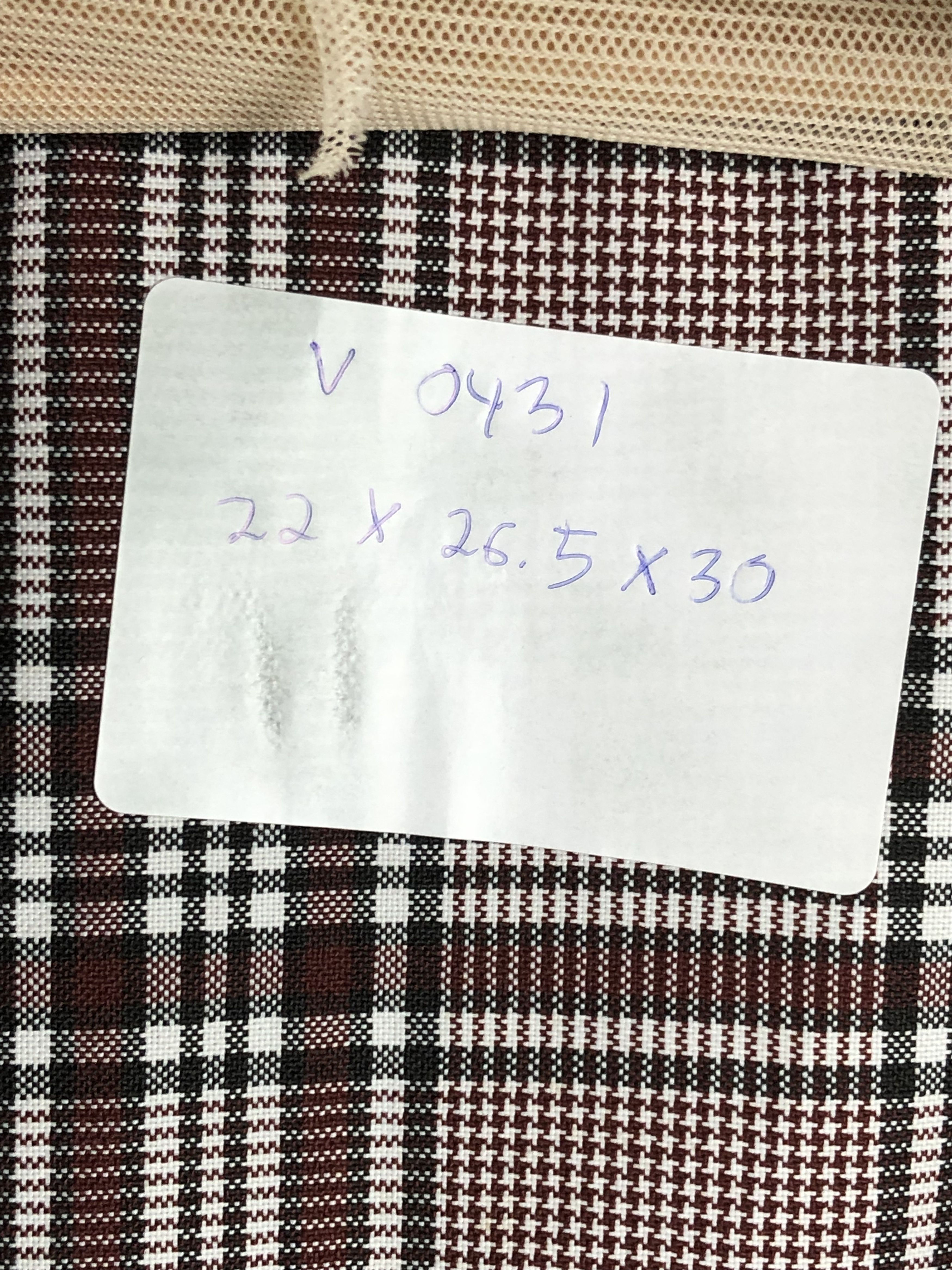 Vintage Vintage 90s Japanese Brand Zipper Checkered Varsity V0431 Size US L / EU 52-54 / 3 - 9 Thumbnail
