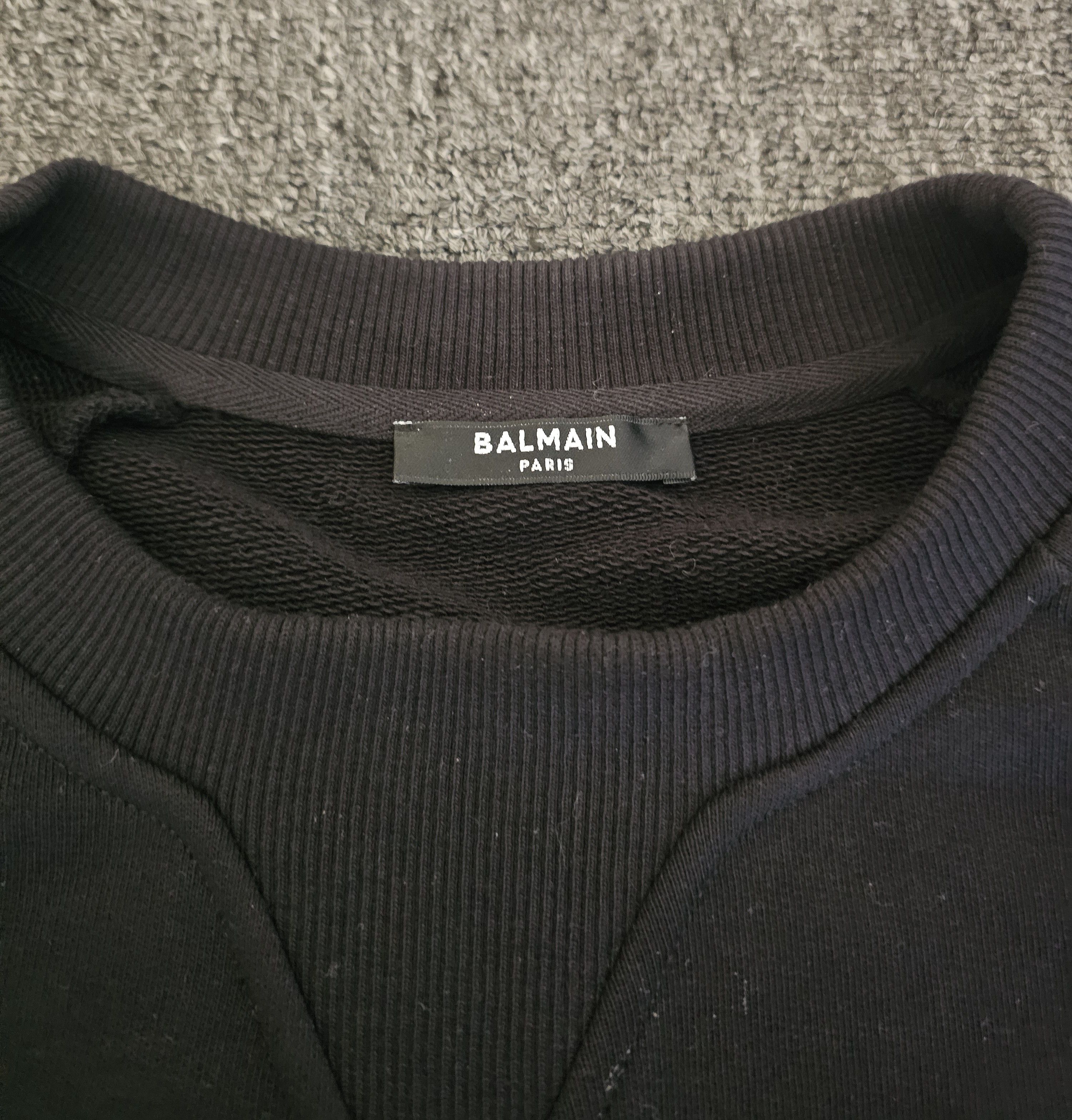 Balmain Balmain men's Sweatshirts/jumper size S like M Size US S / EU 44-46 / 1 - 3 Thumbnail