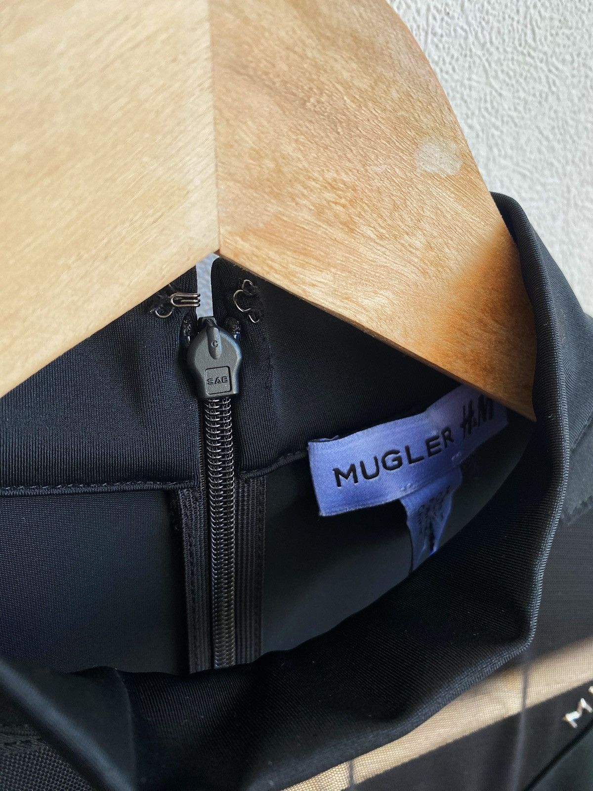 H&M × Mugler × Thierry Mugler Mugler x H&M Mini Dress With Mesh Inserts Size M Size M / US 6-8 / IT 42-44 - 10 Thumbnail