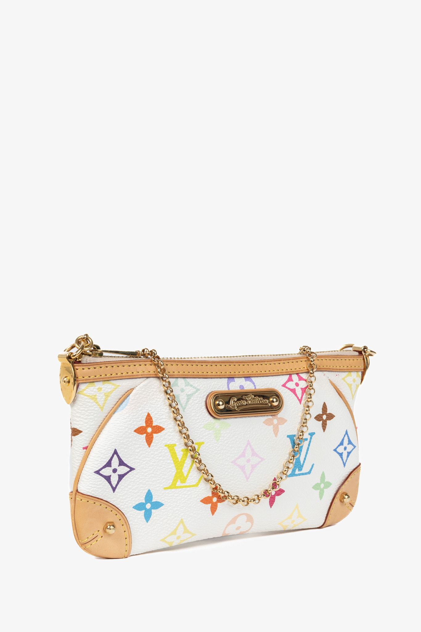 Louis Vuitton × Takashi Murakami Louis Vuitton Milla MM Multicolore Monogram Pochette Size ONE SIZE - 2 Thumbnail