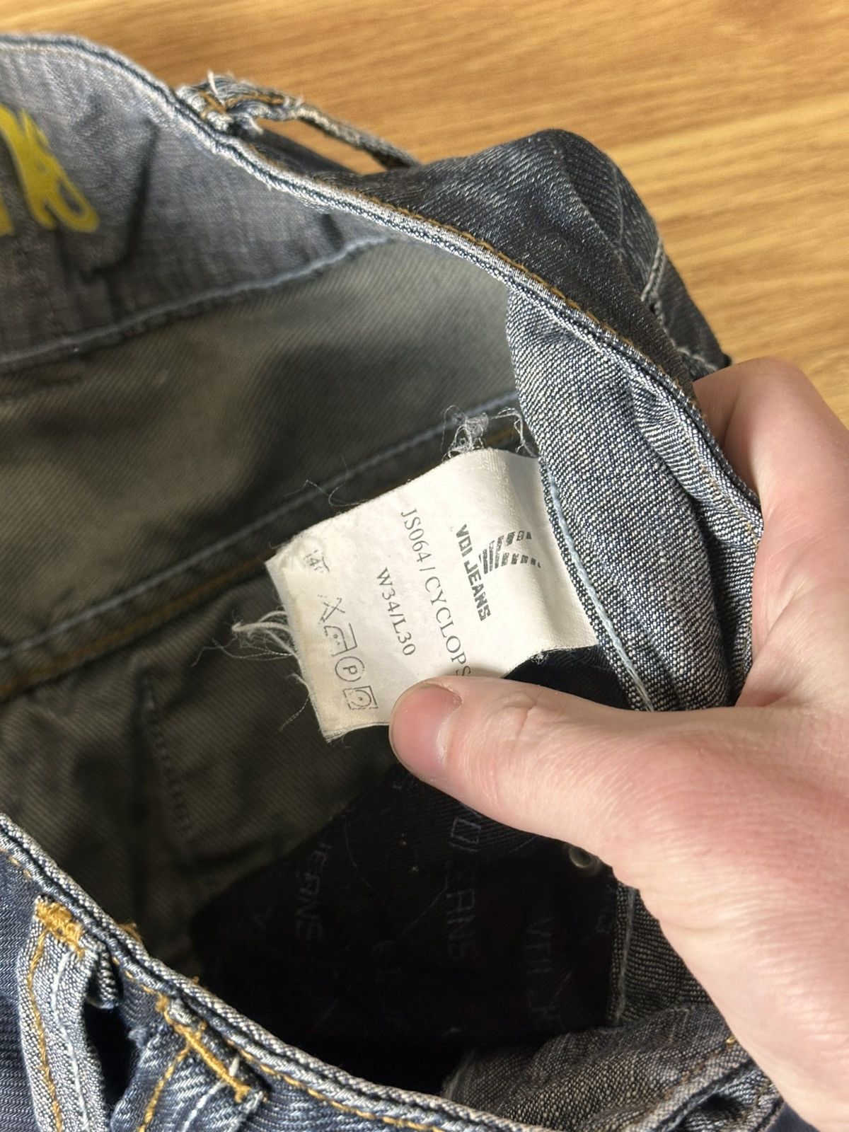 Voi Jeans 🔥 Voi Multipocket Patched Denim Jeans Y2K Hysteric Glamour Size US 34 / EU 50 - 6 Thumbnail