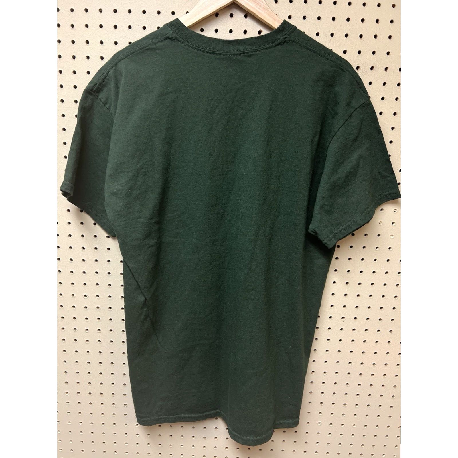 Vintage CAMP T-Shirt Green Short Sleeve Crew Neck L Men Summer Camp Adirondack Lettering Retro Style Size US L / EU 52-54 / 3 - 2 Thumbnail