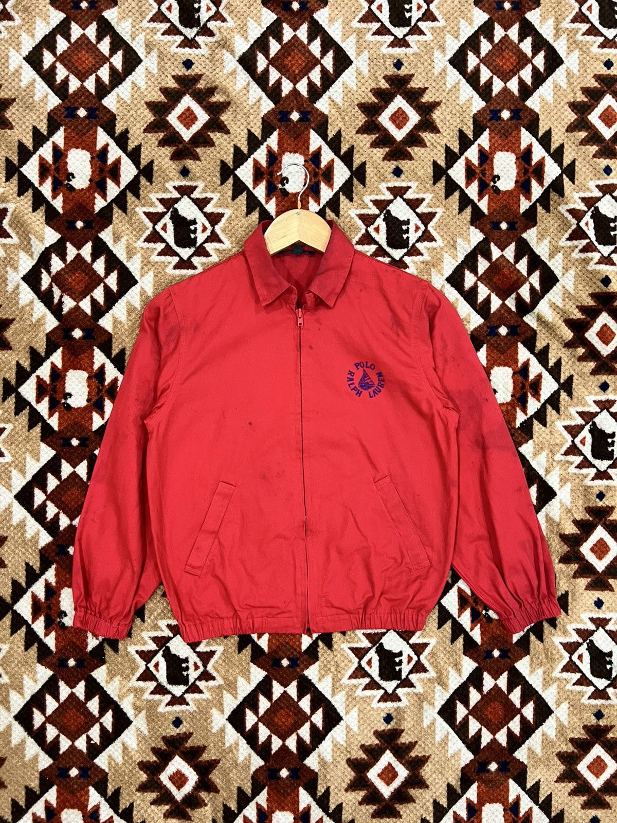Polo Ralph Lauren Vintage 80's Sailing Polo Ralph Lauren Kids Harington Jacket Size US S / EU 44-46 / 1 - 2 Thumbnail