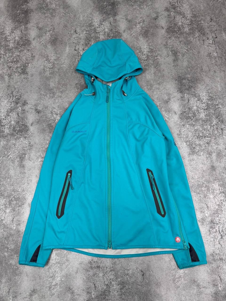 Mammut Mammut Women Softshell Hooded Jacket Turquoise Asia XL Size XL / US 12-14 / IT 48-50 - 1 Thumbnail