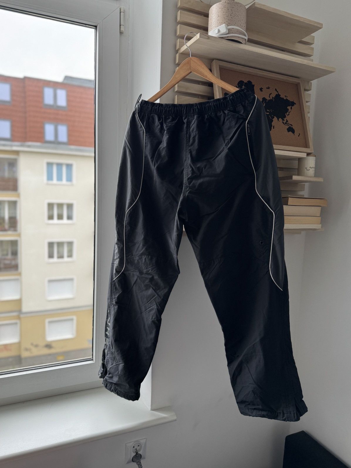Nike × Vintage Nike Shox Drill Sweatpants Vintage Size US 34 / EU 50 - 2 Thumbnail