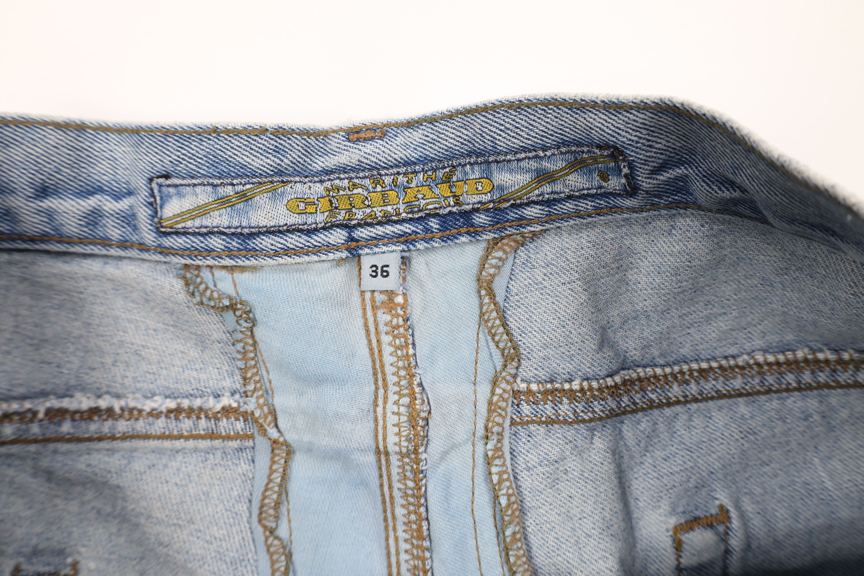 Marithe + Francois Girbaud × Vintage Vintage 90s Marithe Francois Girbaud Button Fly Jeans Size US 36 / EU 52 - 10 Thumbnail