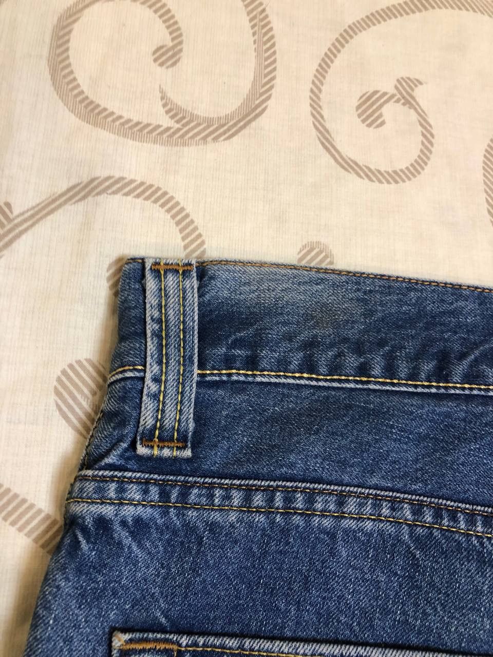 Levi's Vintage Levi’s 571 Straight Leg Jeans Classic Blue Denim Size US 32 / EU 48 - 21 Thumbnail