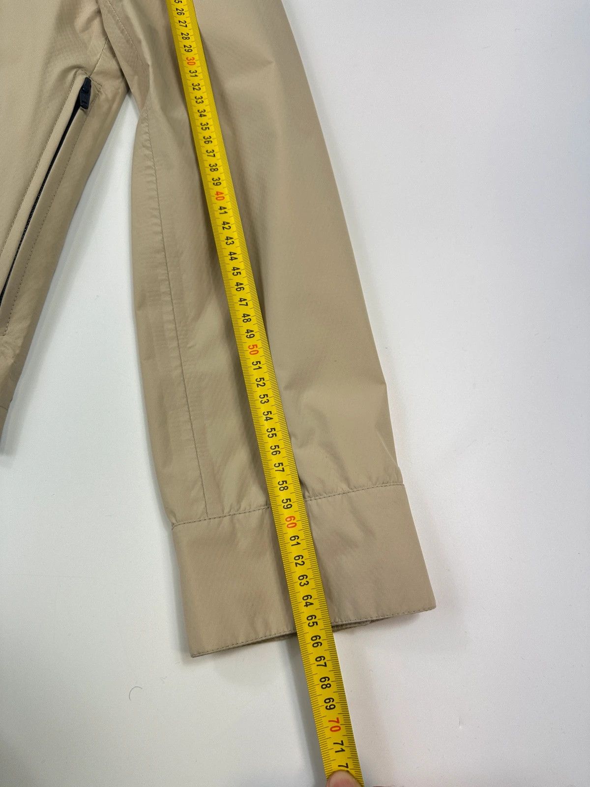 Prada Prada Sport FW00 Beige Gore-Tex Packable Bag Jacket Size US M / EU 48-50 / 2 - 15 Thumbnail