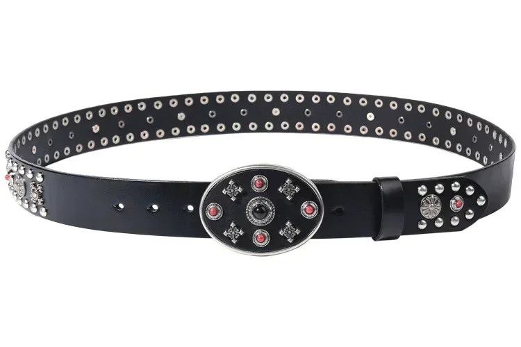 Japanese Brand × Leather Scorpion Studded Leather Belt Size ONE SIZE - 2 Thumbnail