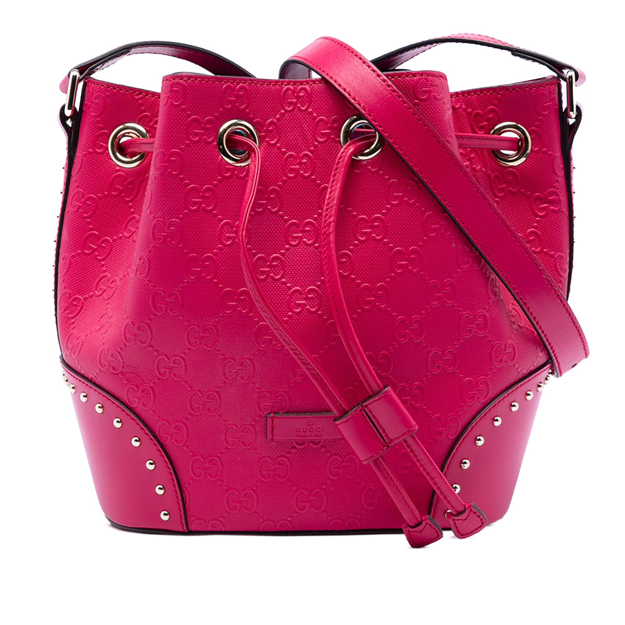 Gucci Guccissima Bright Studded Bucket Bag Size ONE SIZE - 1 Thumbnail