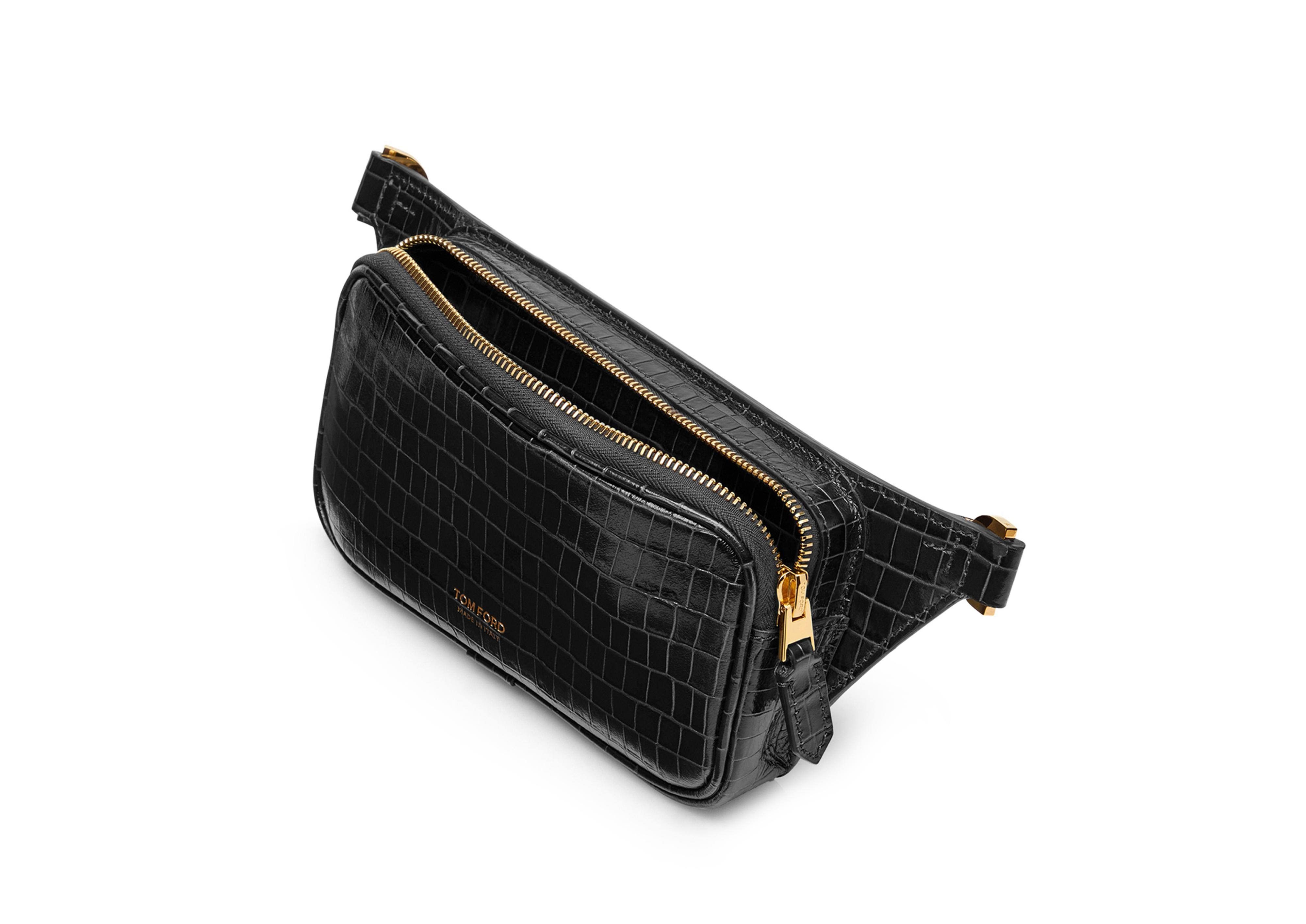 Tom Ford o1loc1c0224 Size: OS Y0312T Croc Small Belt Bag in