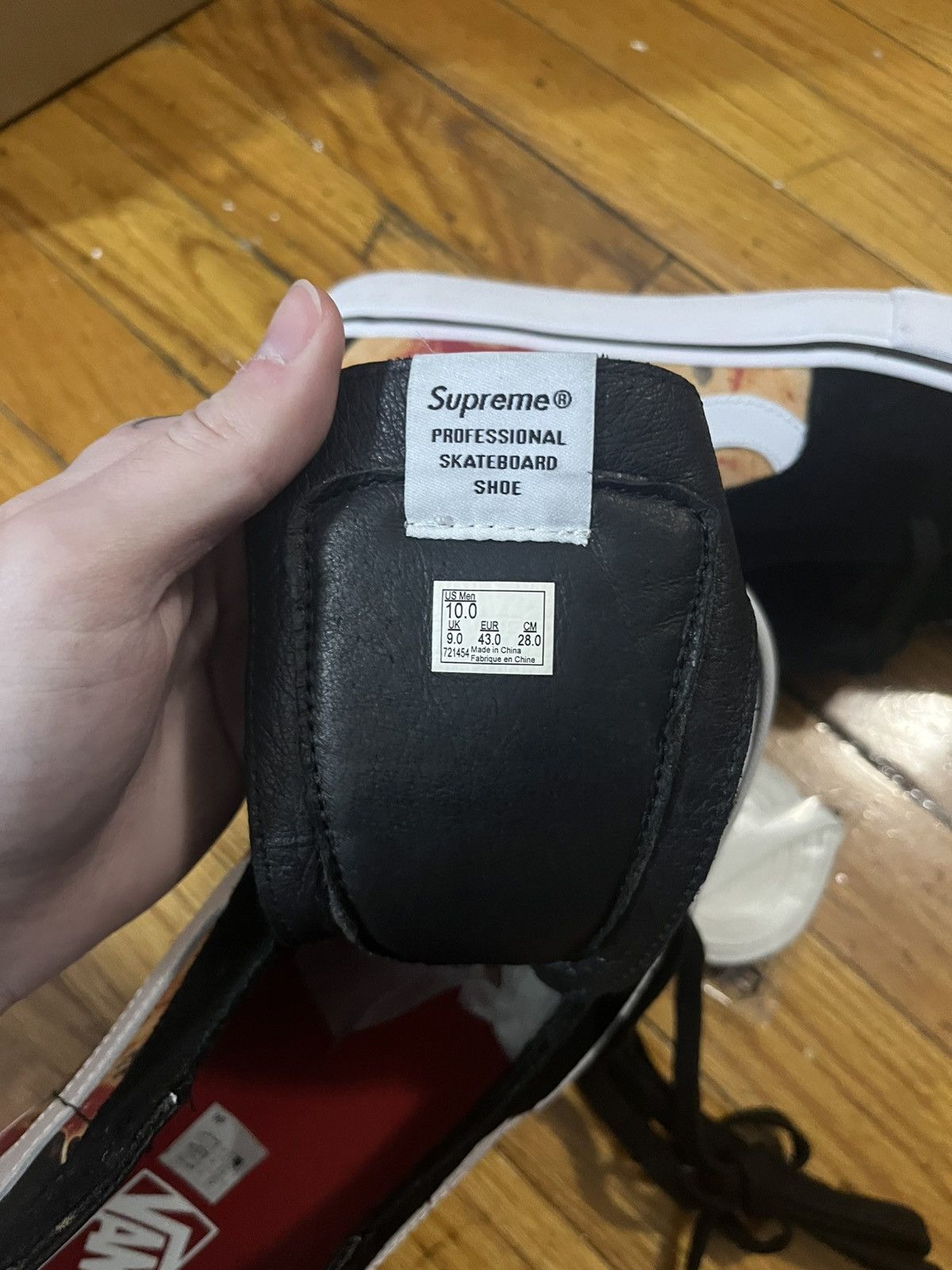 Supreme Supreme blood and semen high too vans Size US 10 / EU 43 - 6 Thumbnail