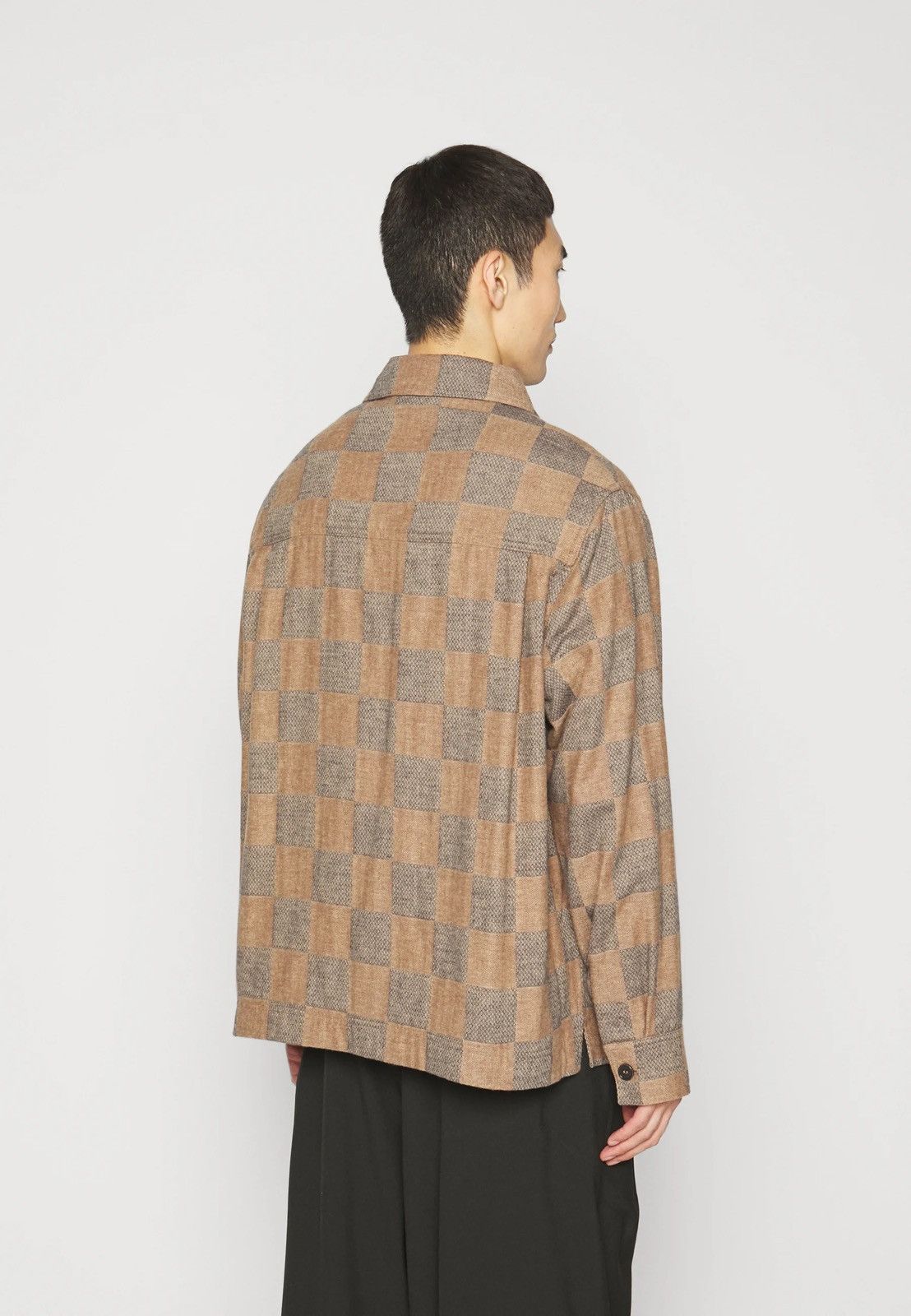 Henrik Vibskov !DS! AW23 Henrik Vibskov Checkered Field Flannel Shirt Size US M / EU 48-50 / 2 - 7 Thumbnail
