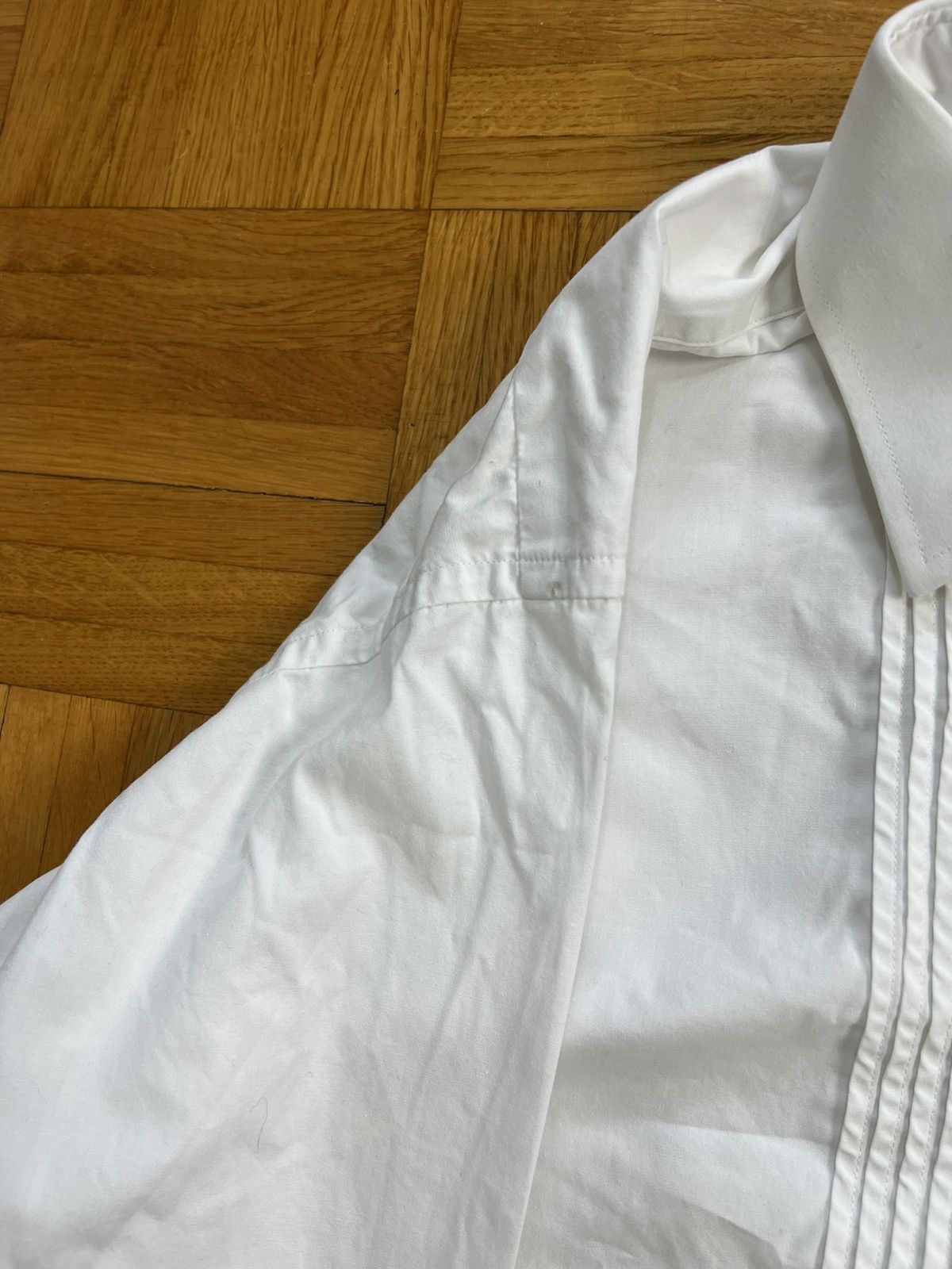 Dior Shirt Christian Dior Monsieur cuffs white rare Size US XL / EU 56 / 4 - 8 Thumbnail