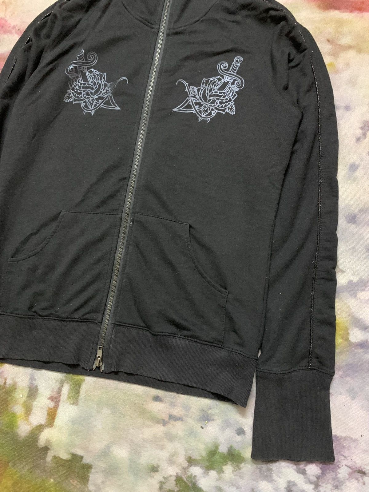 BUFFALO BOBS Buffalo Bobs Tribal Black Apocalypse Sweater Full Zip Hoodie Size US M / EU 48-50 / 2 - 4 Thumbnail