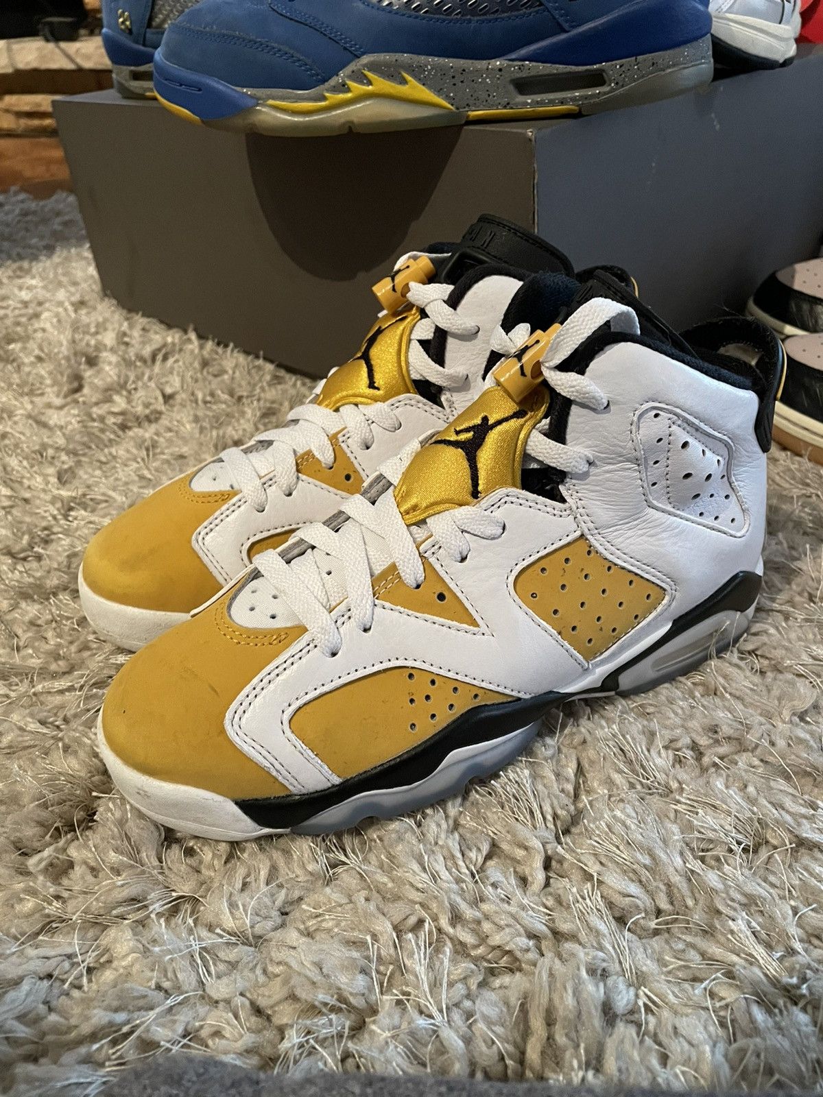 Jordan Brand Jordan 6 Yellow Ochre Size US 6 / IT 36 - 1 Thumbnail