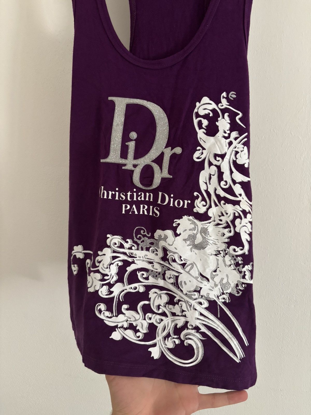Dior Dior tank top SHINY LOGO Size S / US 4 / IT 40 - 3 Thumbnail